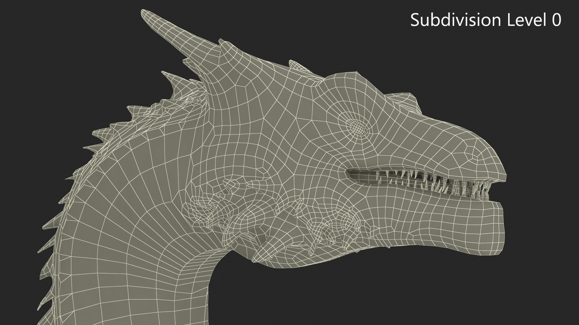 Walking Western Dragon 3D