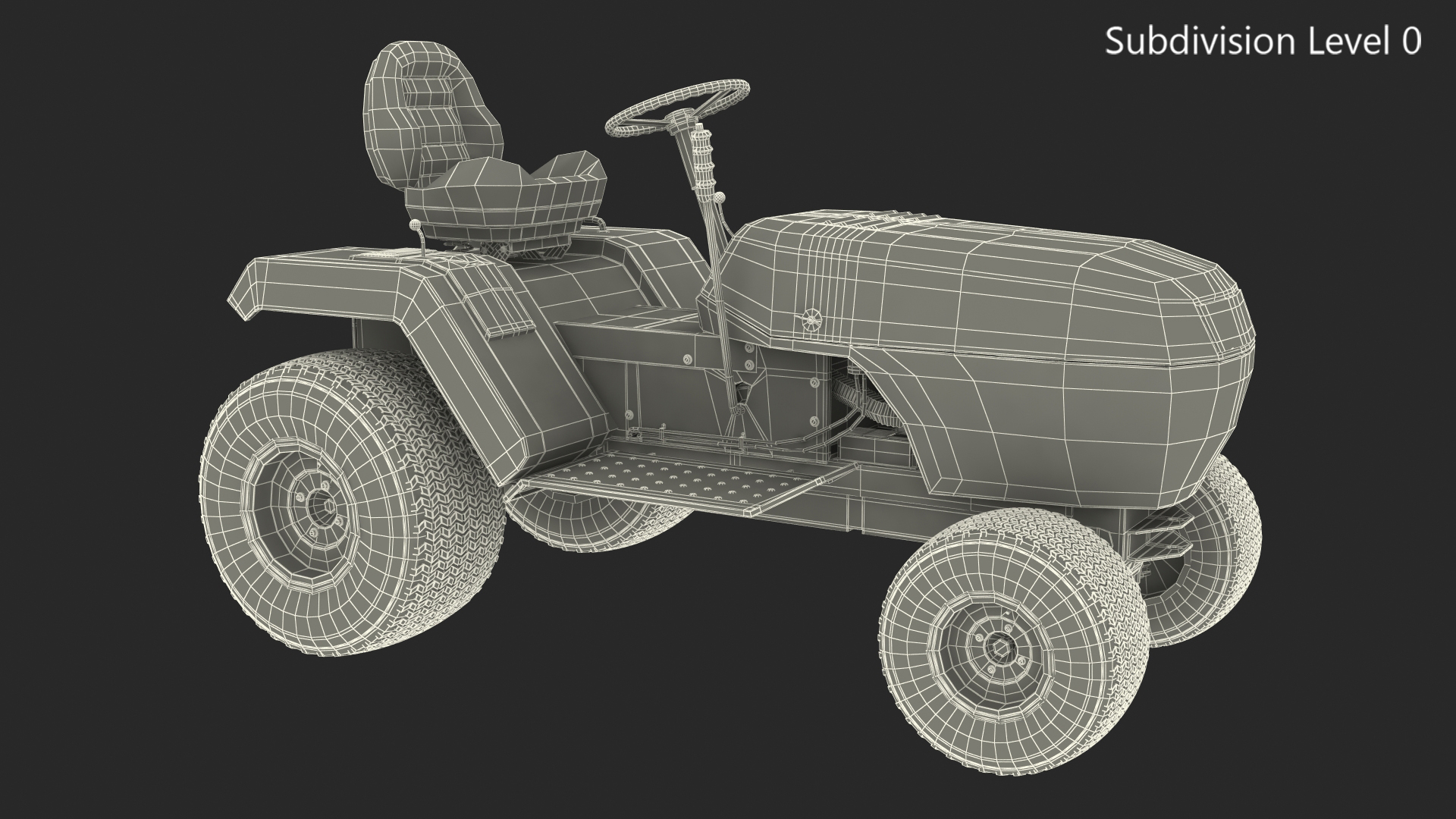 Mini Tractor 3D