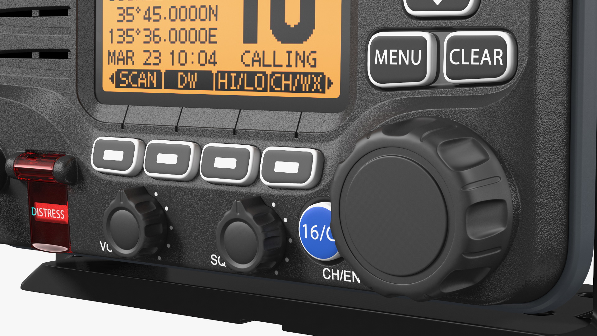 Icom M506 Marine VHF Transceiver with Speaker Mic 3D model