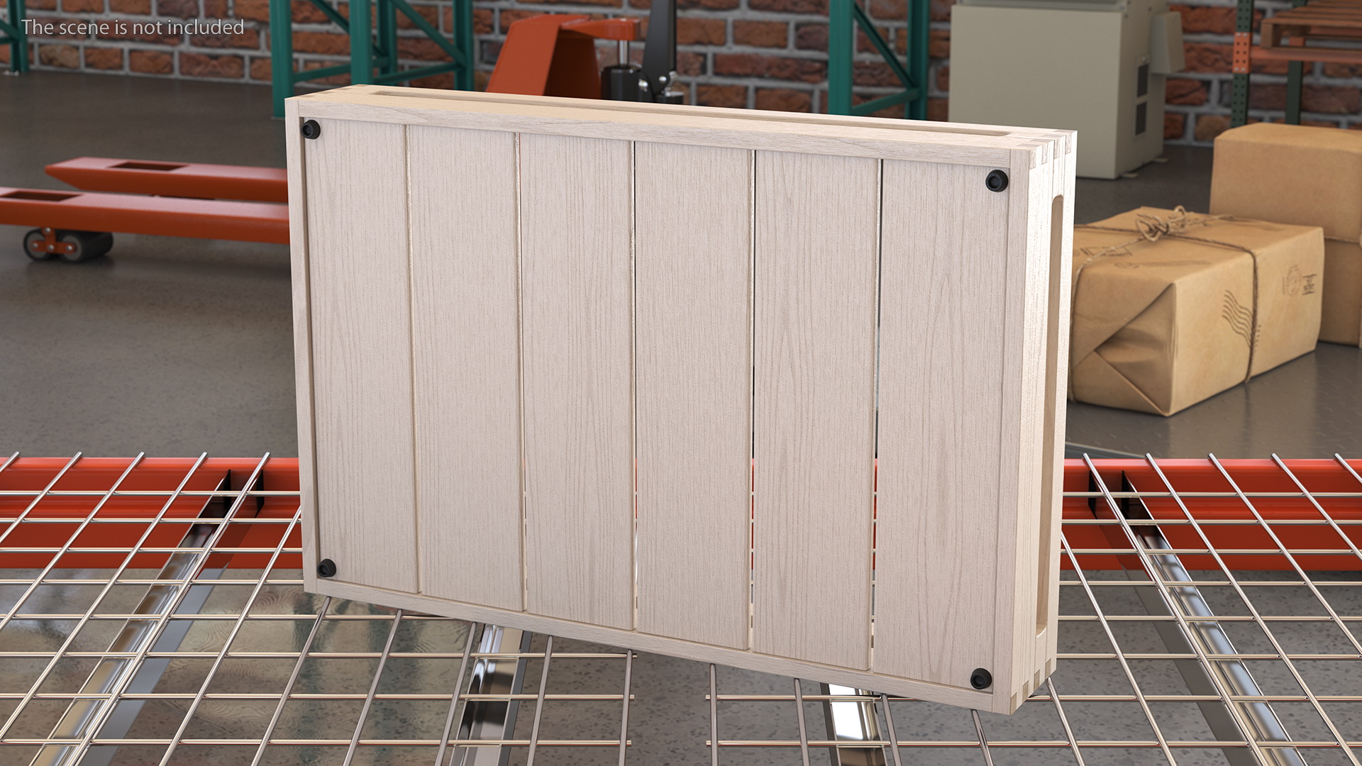 Stacking Crate h8cm 3D model