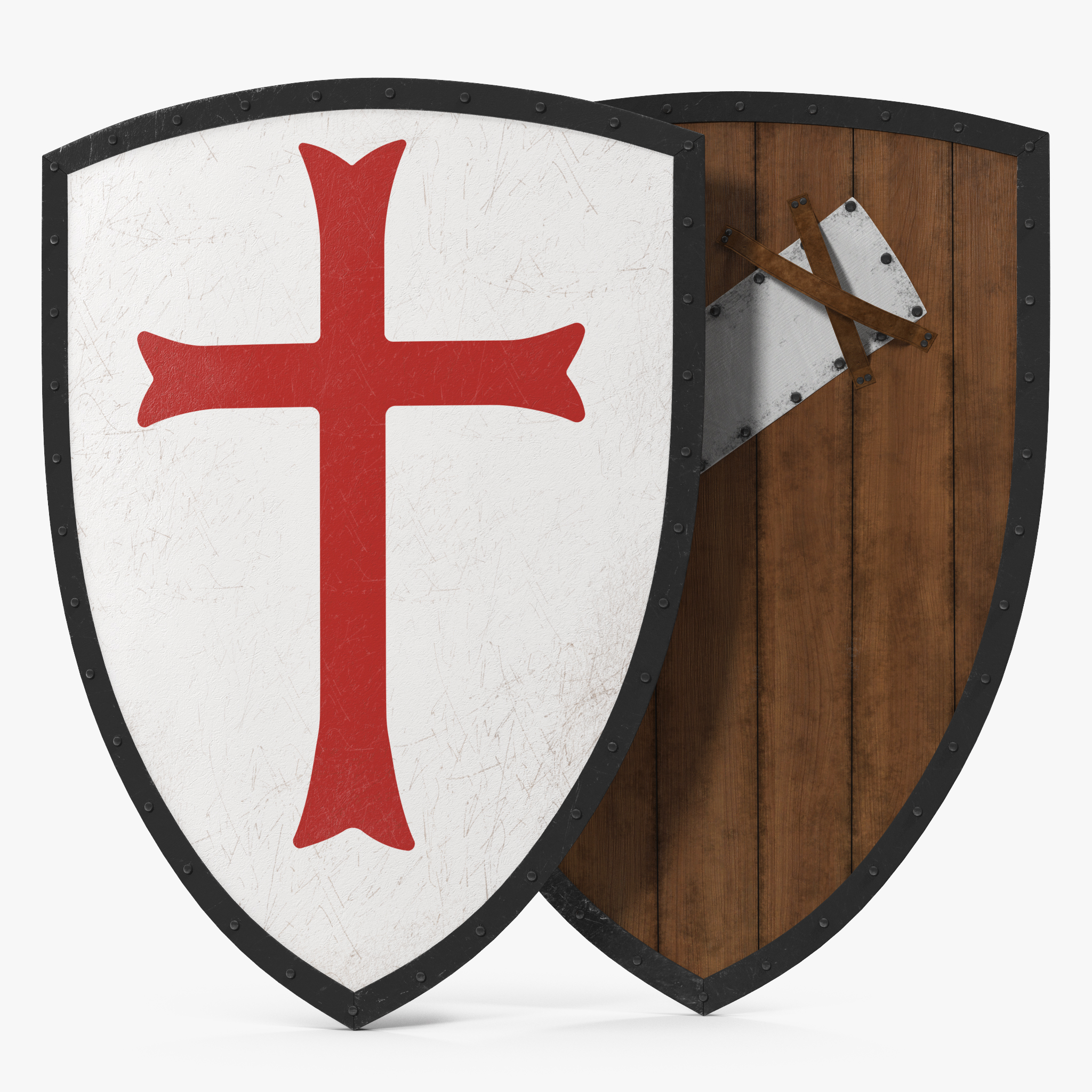 Shield 3D Model, view 3