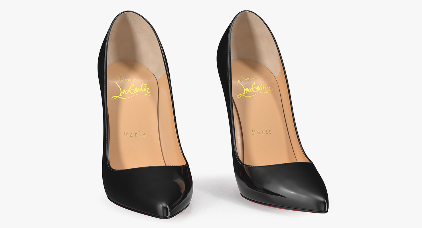 High Heels Women Shoes 3D
