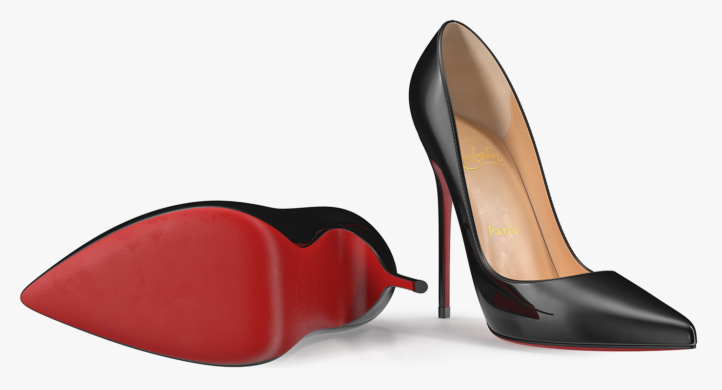High Heels Women Shoes 3D