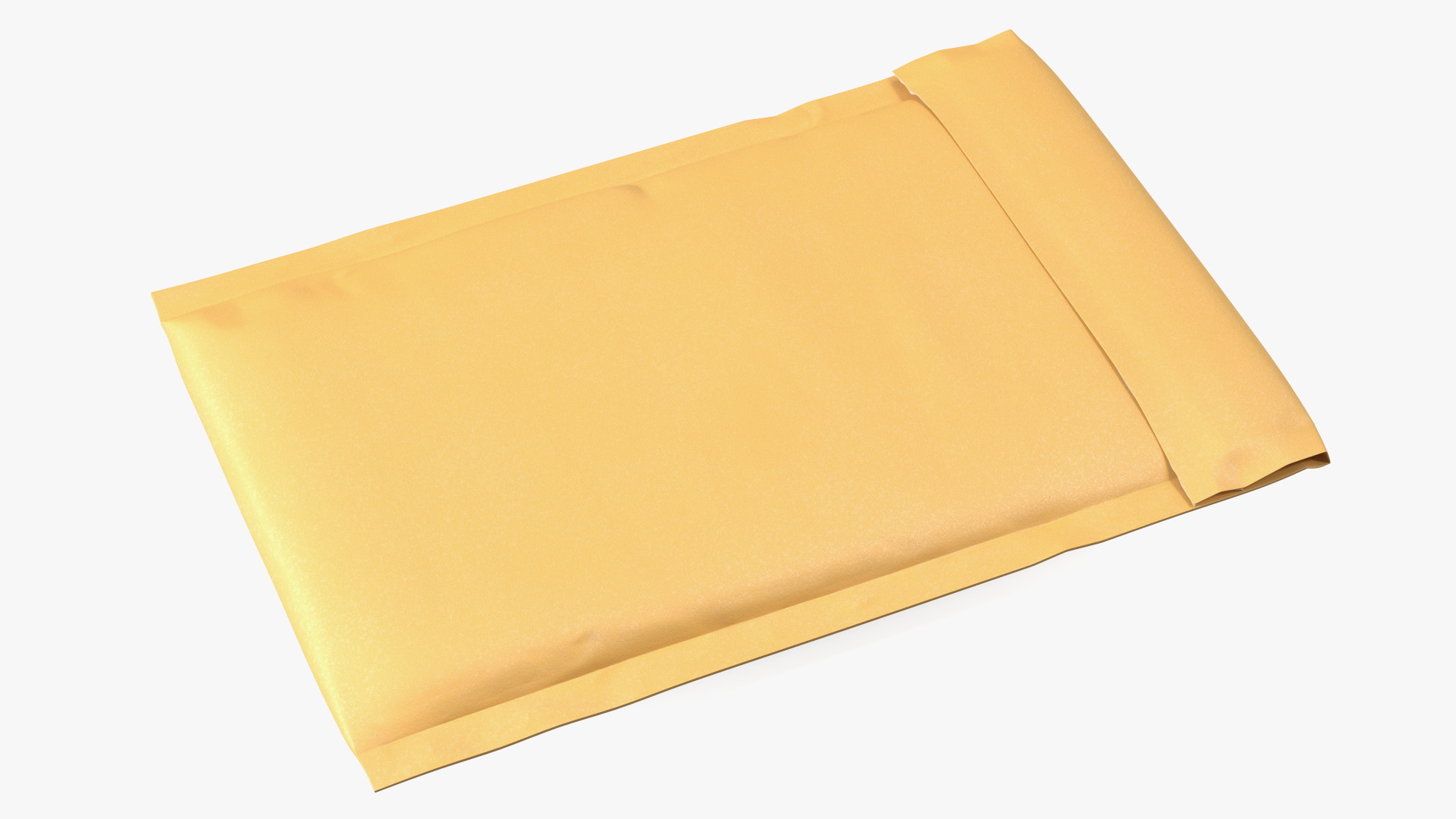 3D Thick Padded Envelope Kraft Paper model