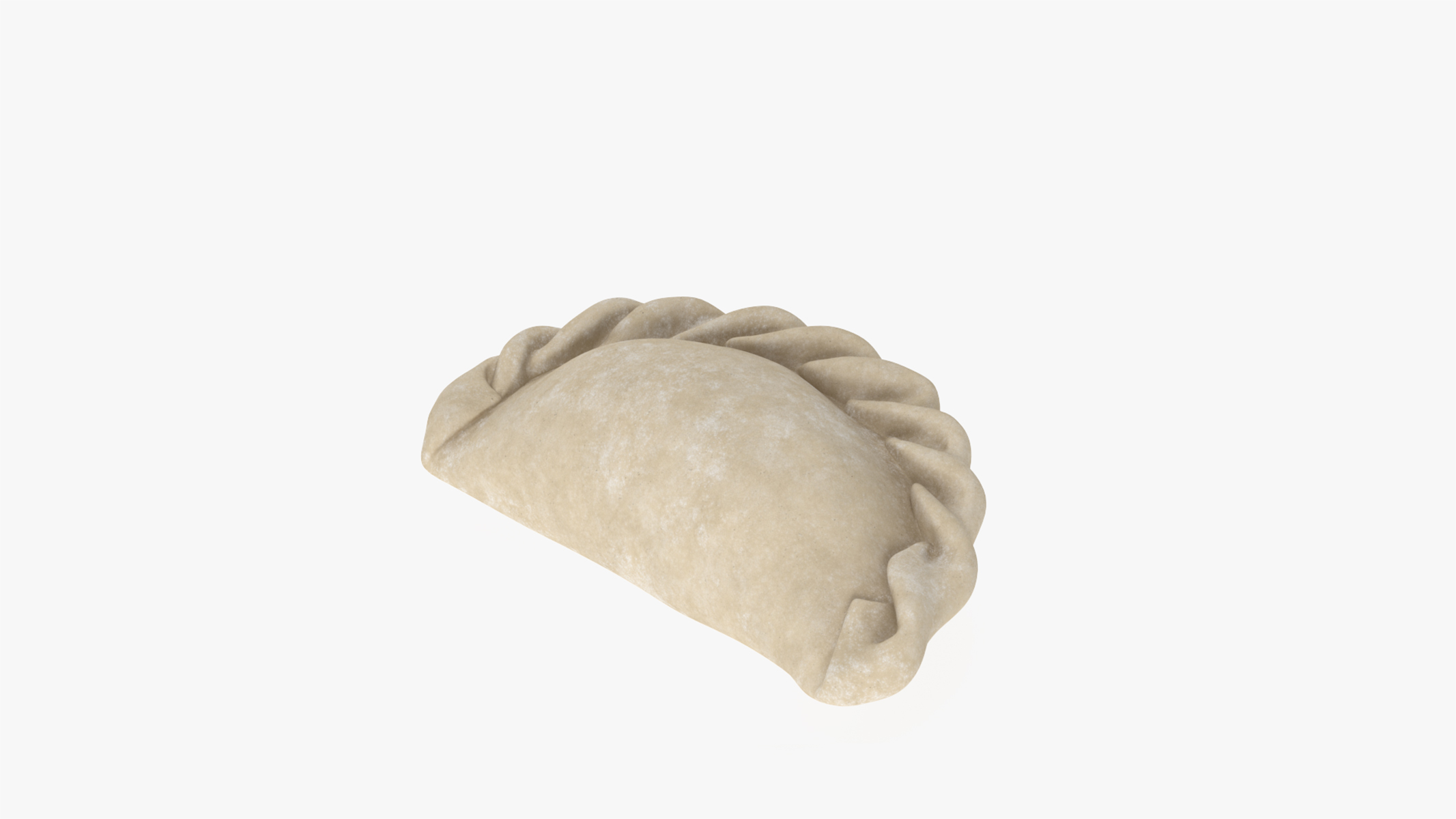 3D model Pierogi Dumpling Raw