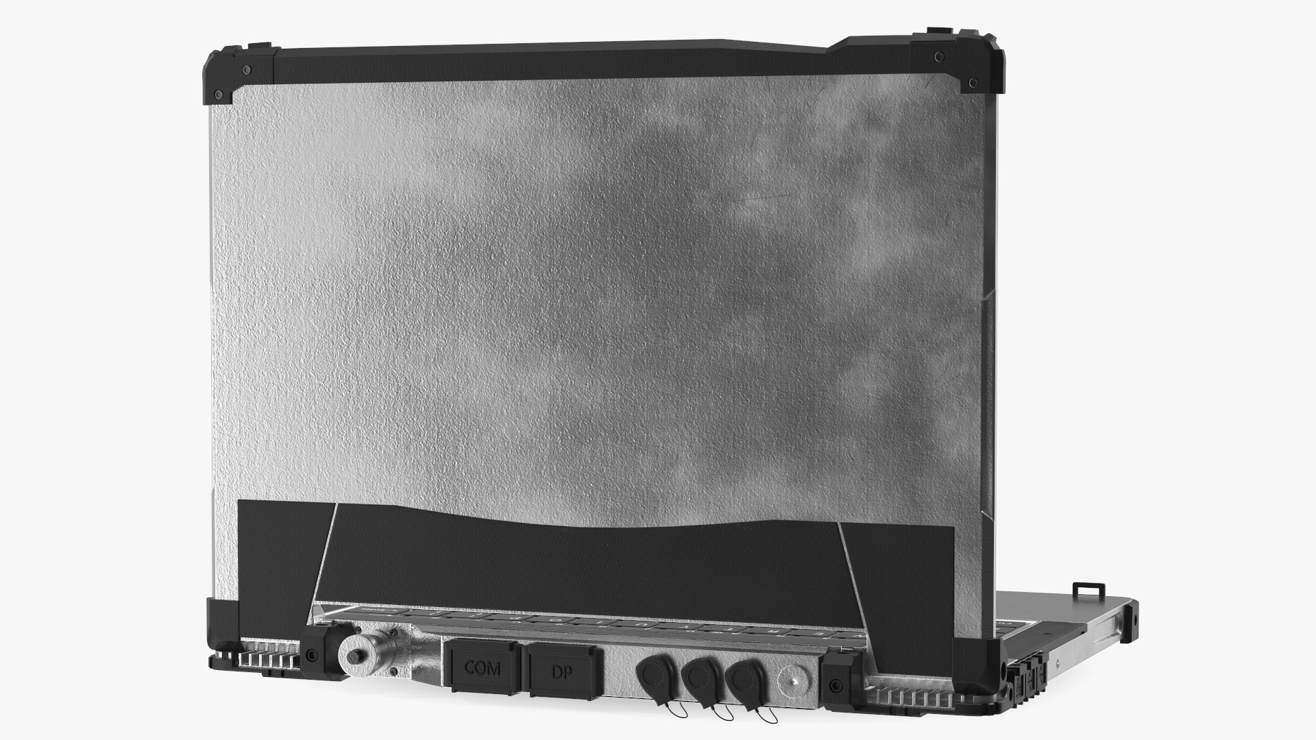 Military Armored Laptop Metallic 3D