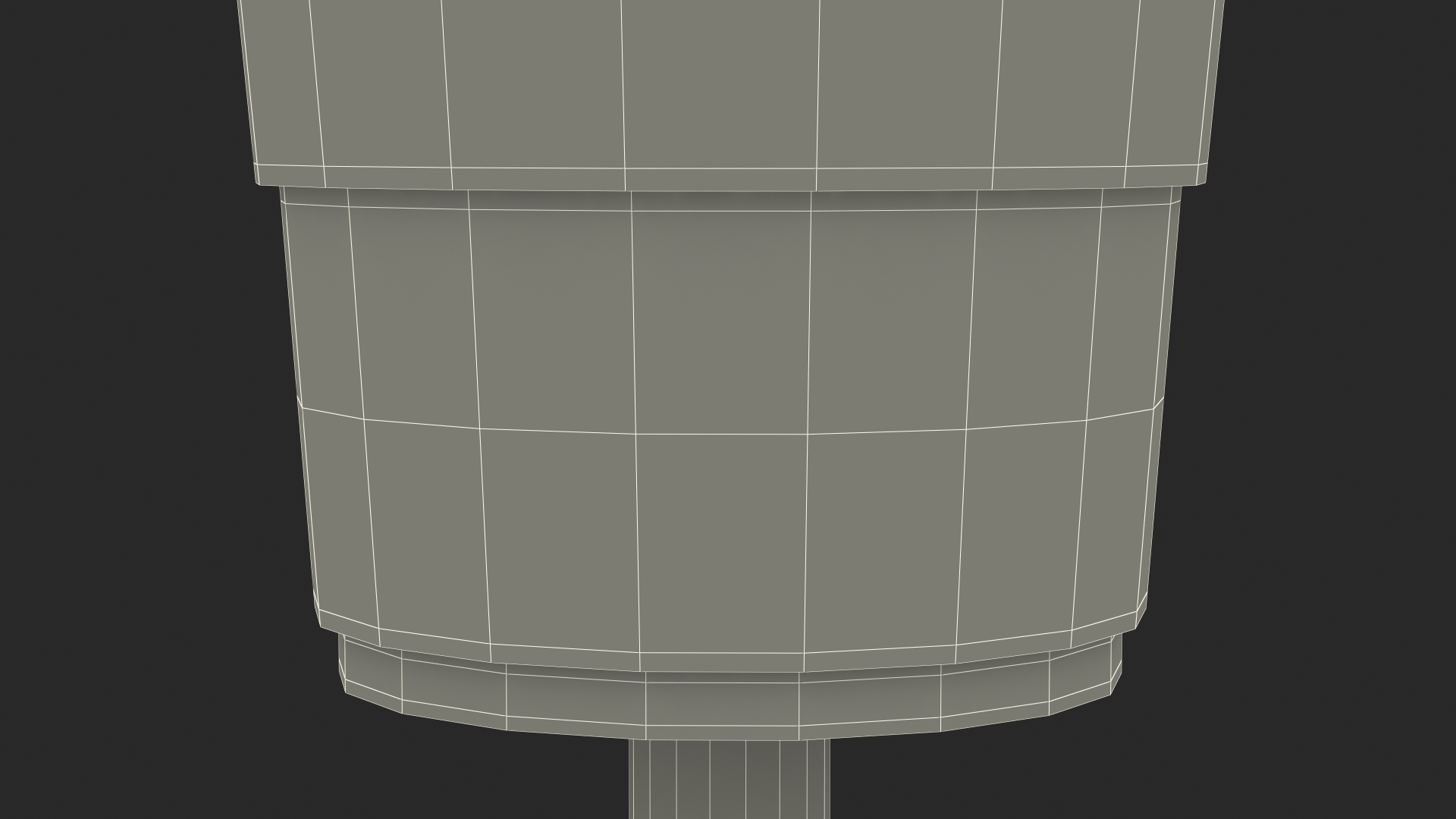 3D model Reusable Plastic Wine Cup