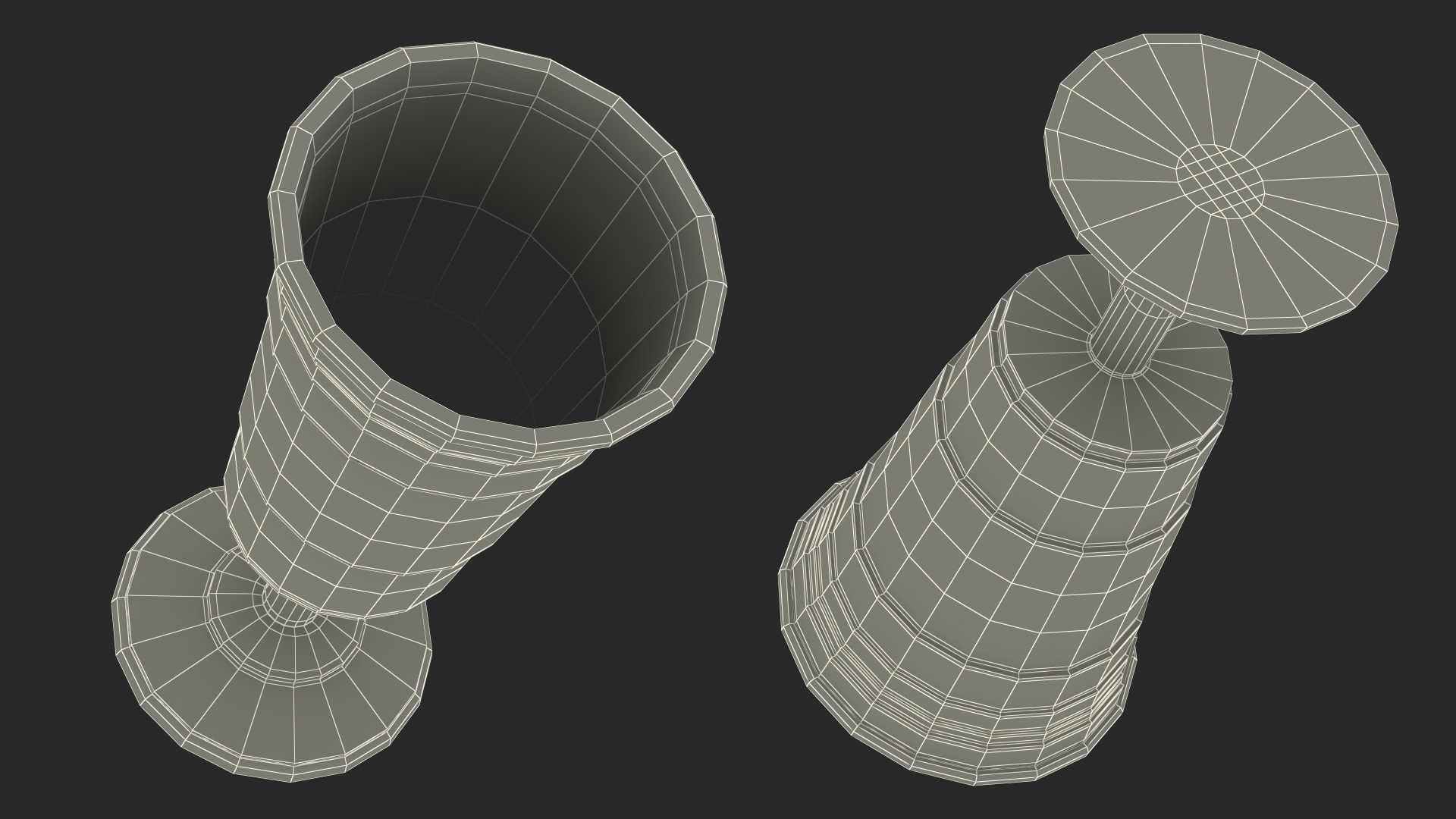 3D model Reusable Plastic Wine Cup
