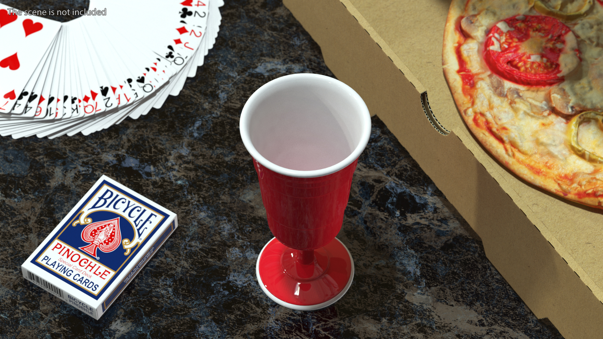 3D model Reusable Plastic Wine Cup