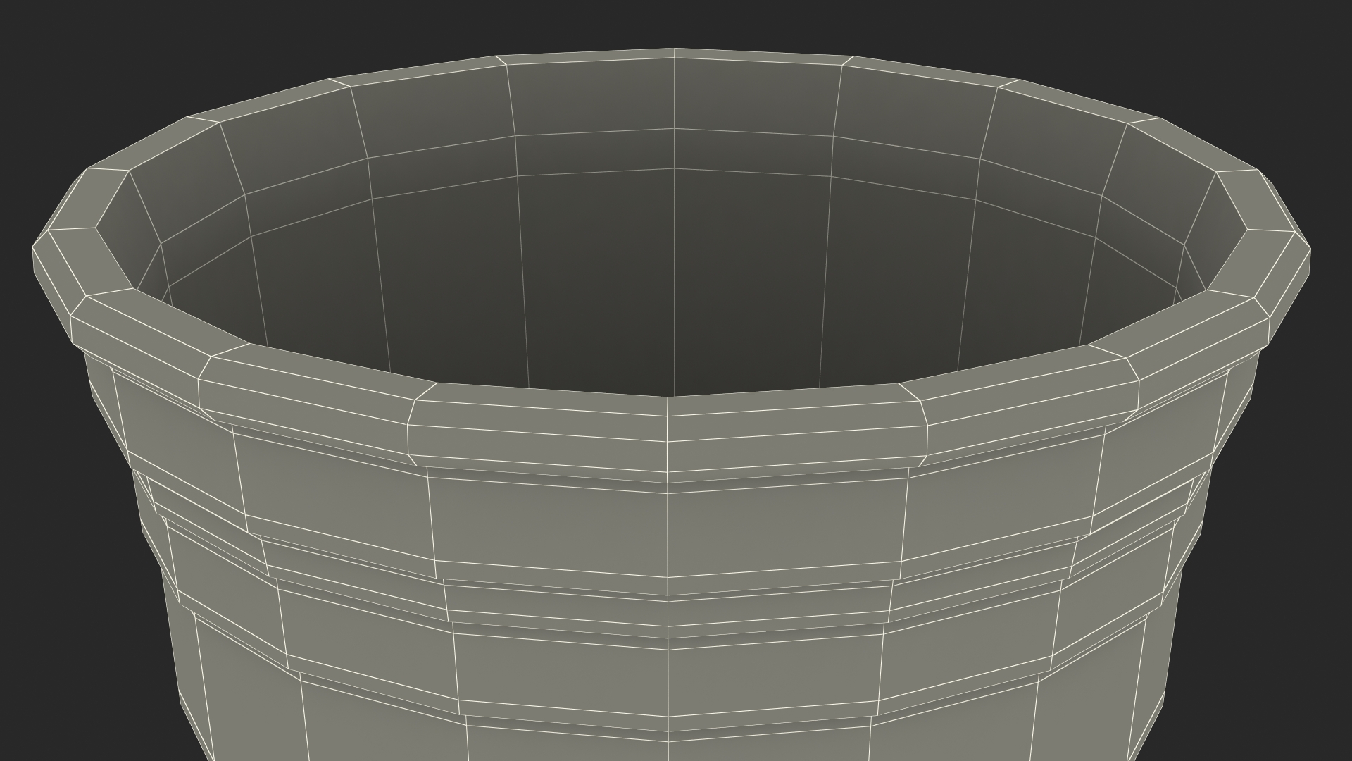 3D model Reusable Plastic Wine Cup