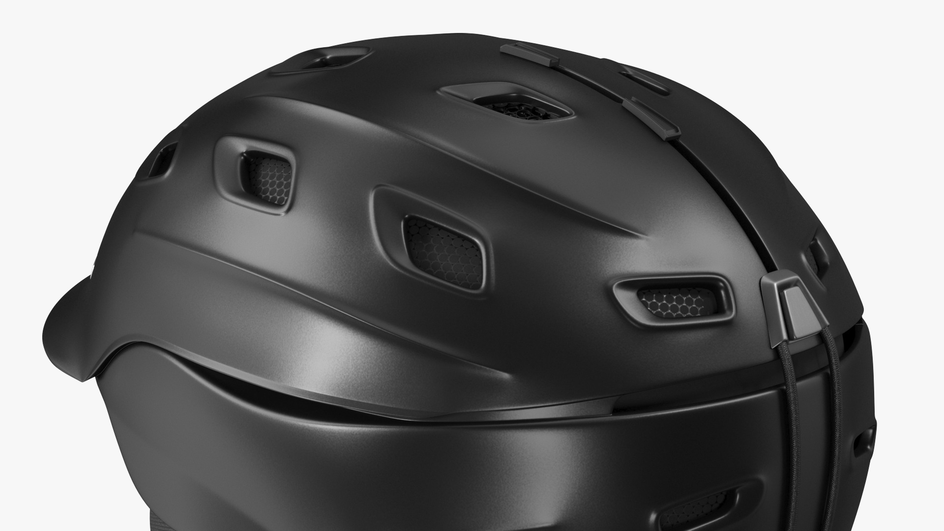 3D Ski Snowboard Smith Vantage Helmet Matte Black