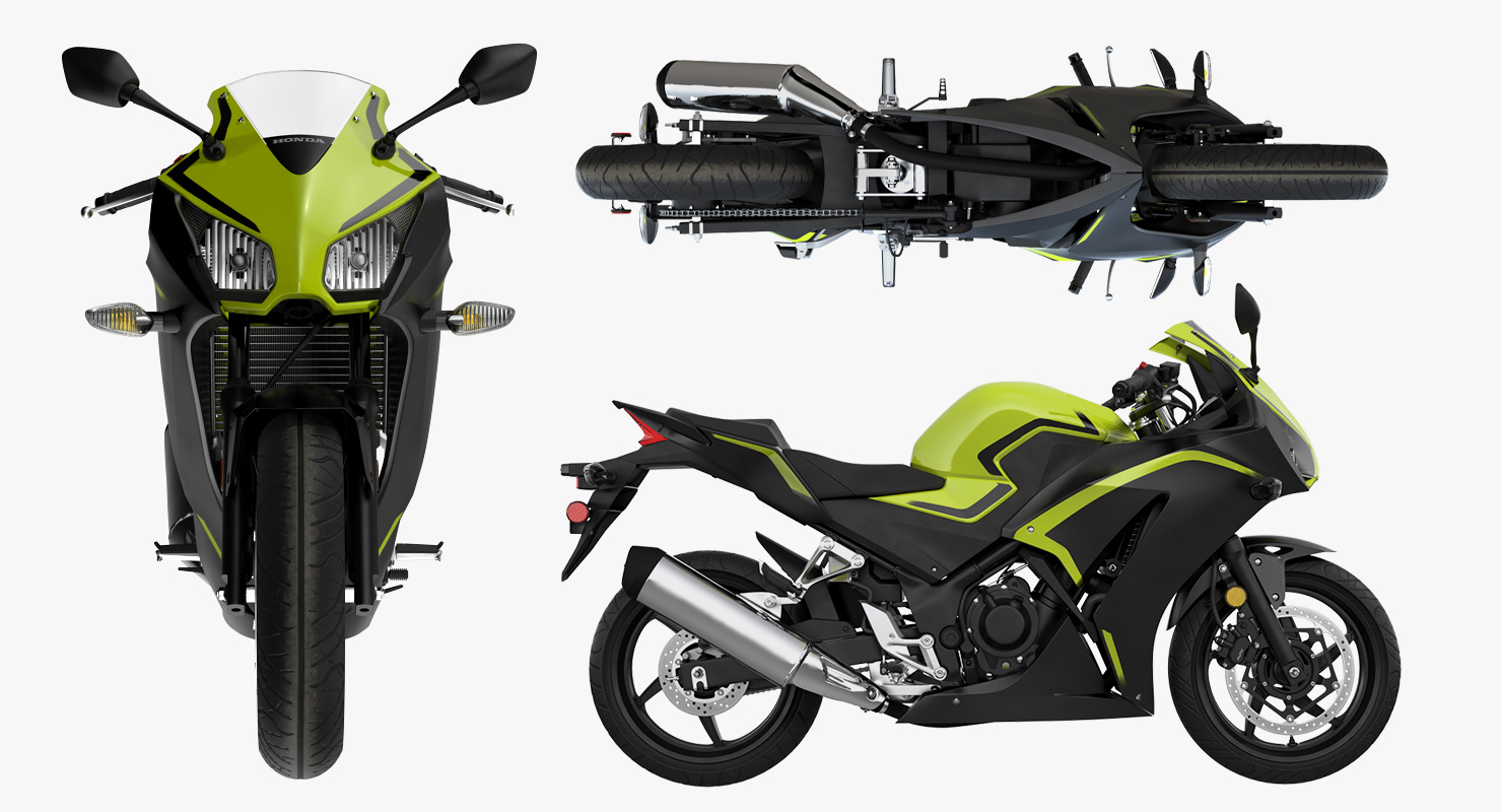 3D model Lightweight Motorcycle Generic