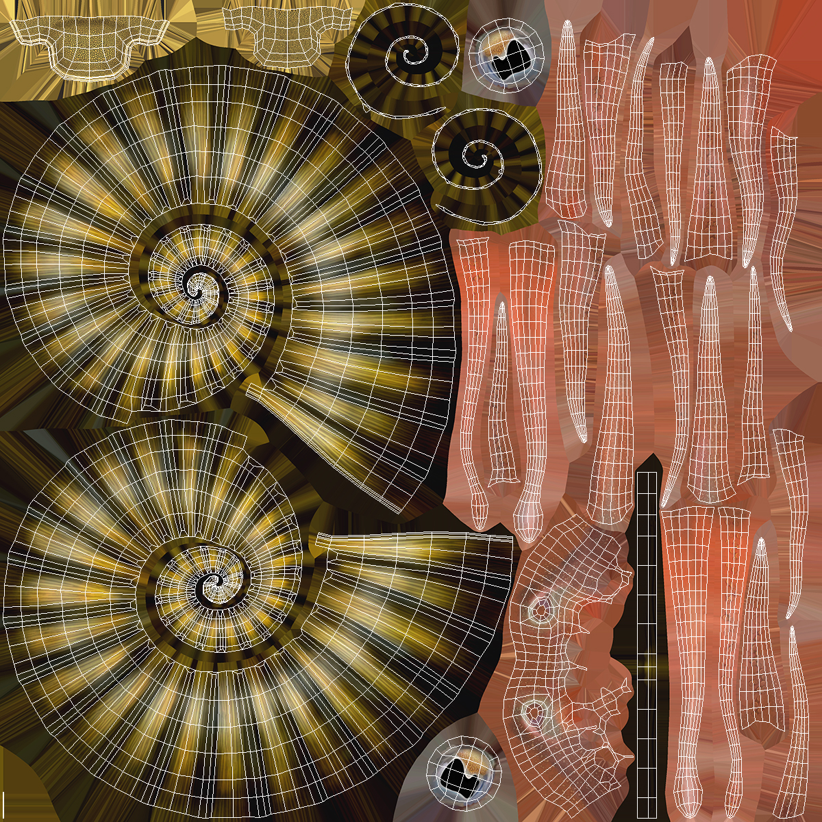 3D Ammonite for 3D Print