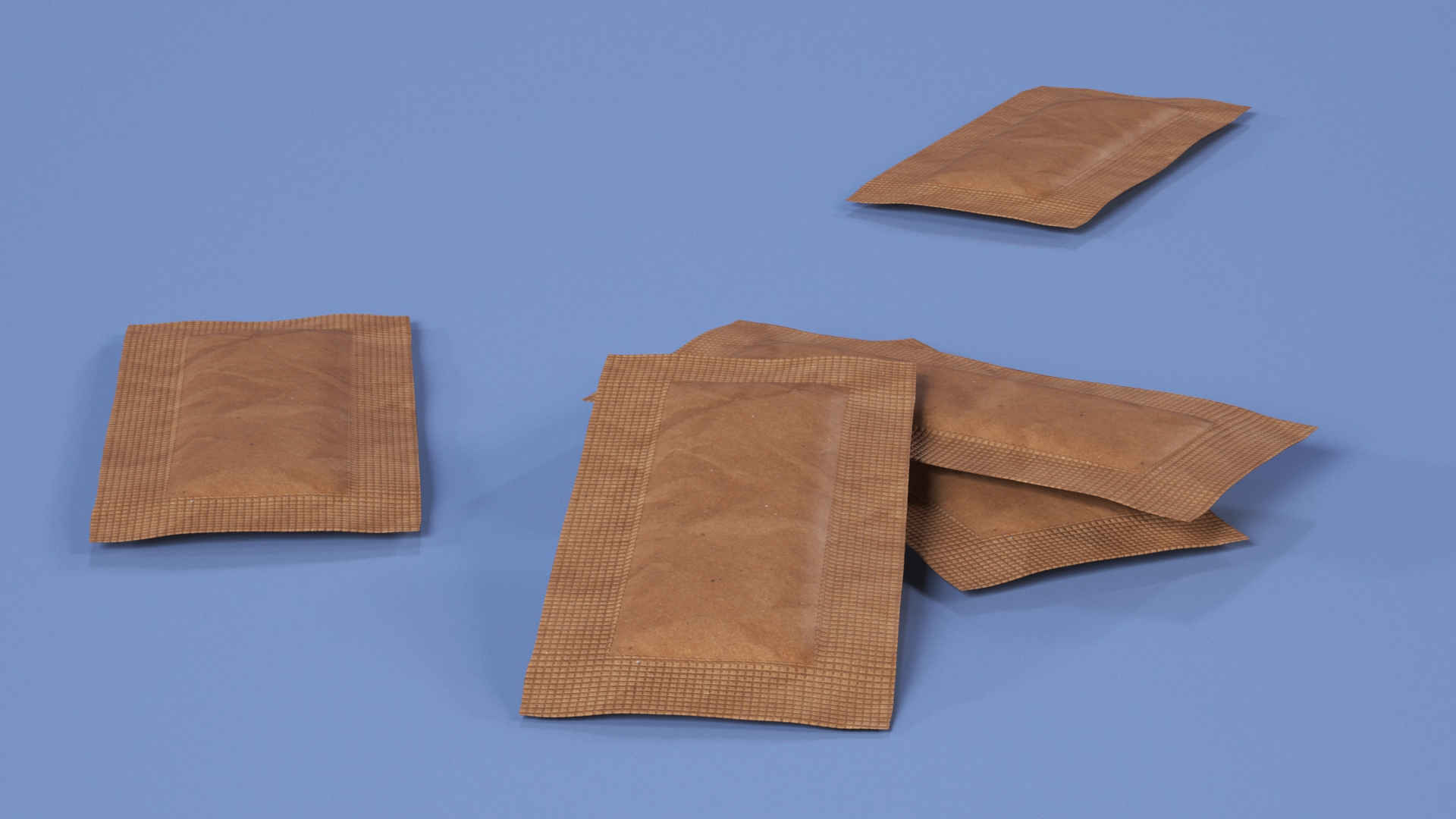 Realistic Sugar Packet 3D