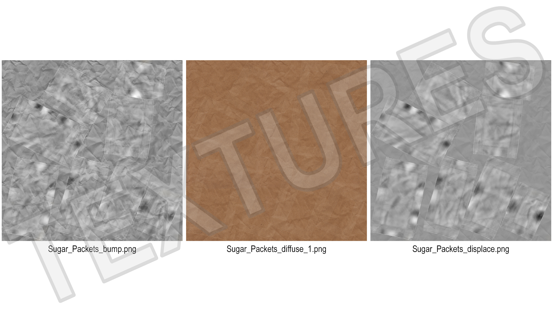 Realistic Sugar Packet 3D