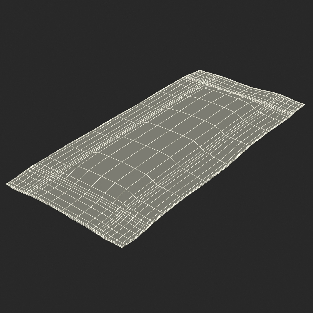 Realistic Sugar Packet 3D