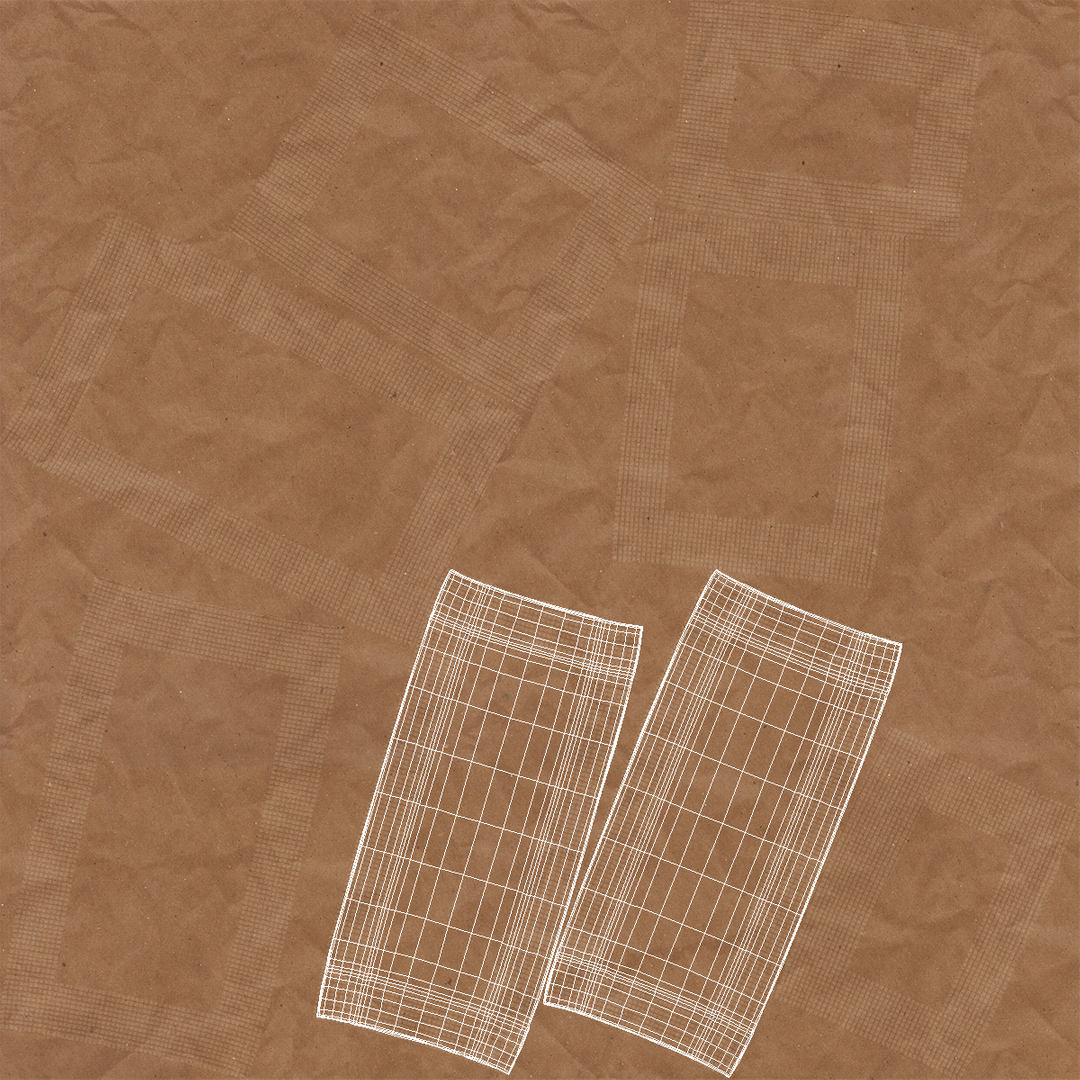 Realistic Sugar Packet 3D