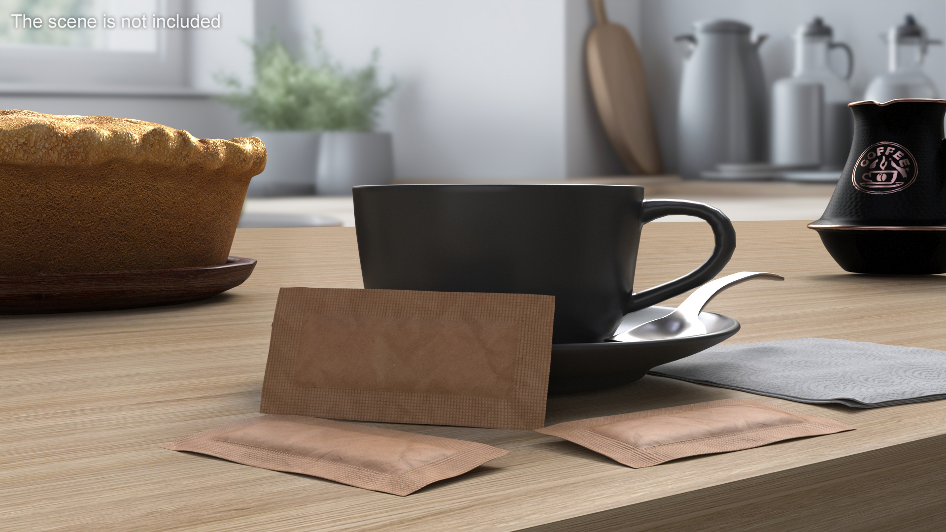 Realistic Sugar Packet 3D