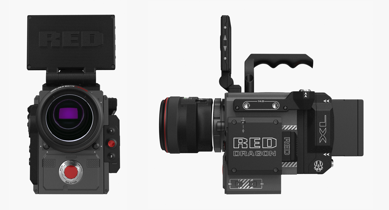 Red Weapon Dragon 5k 2 3D