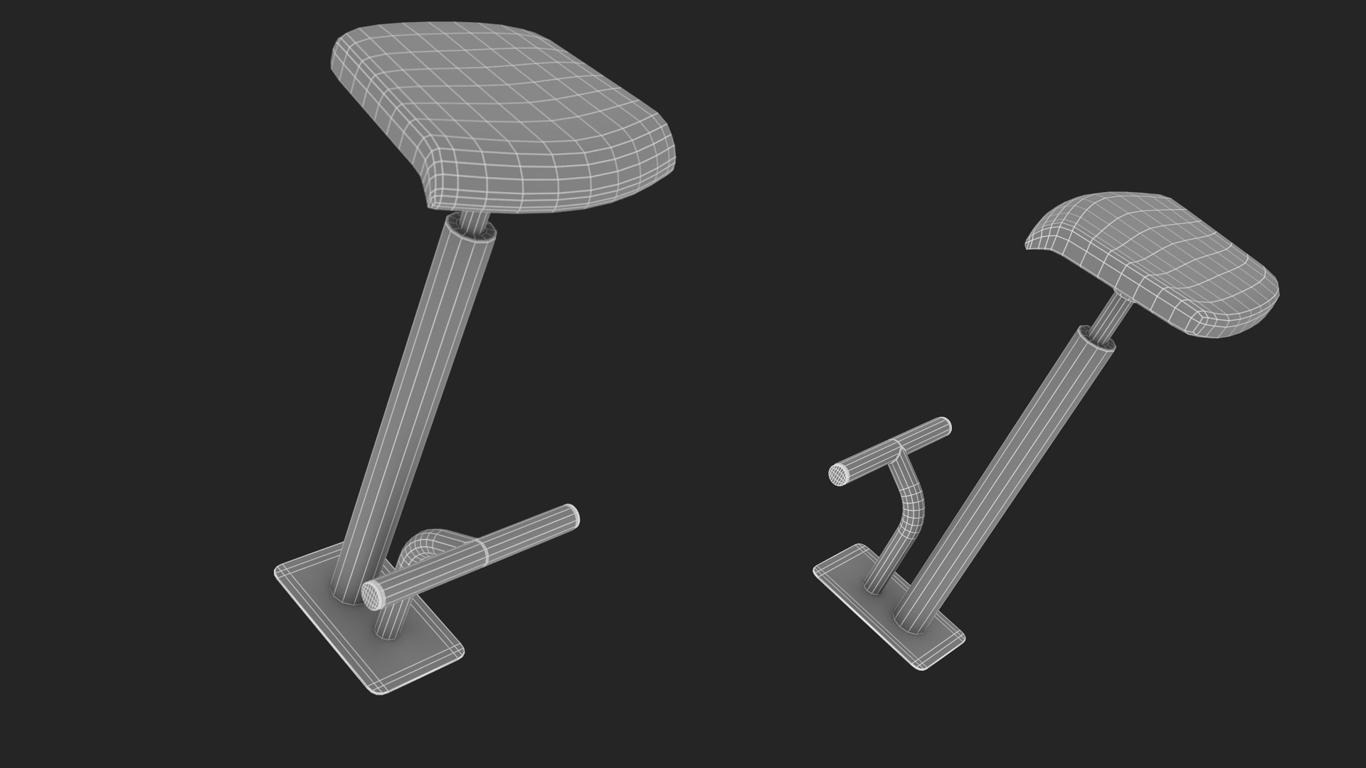 Office High Chair 3D