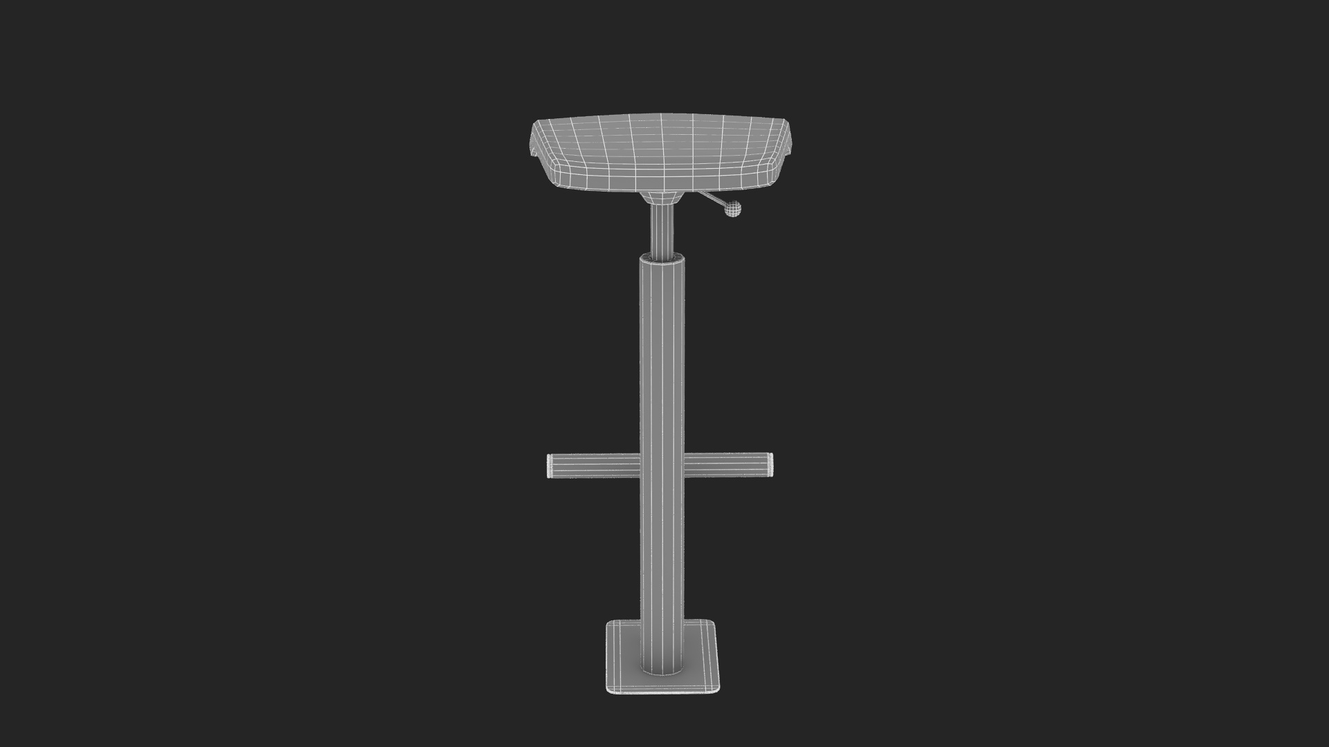 Office High Chair 3D
