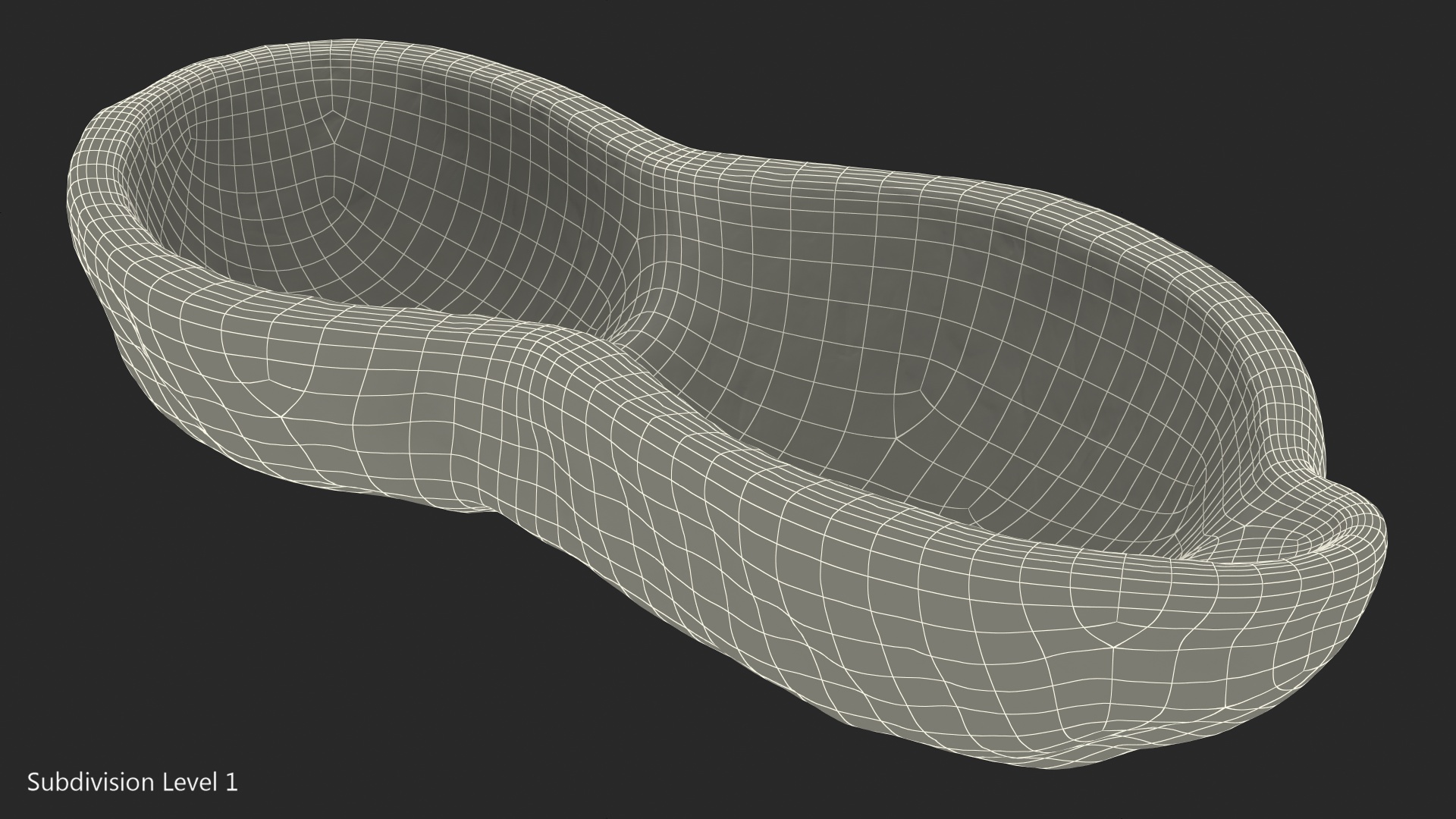 Empty Peanut Peel 3D