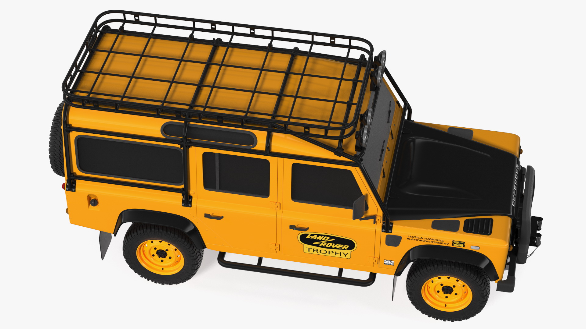 Land Rover Defender Clean Exterior Only 3D model