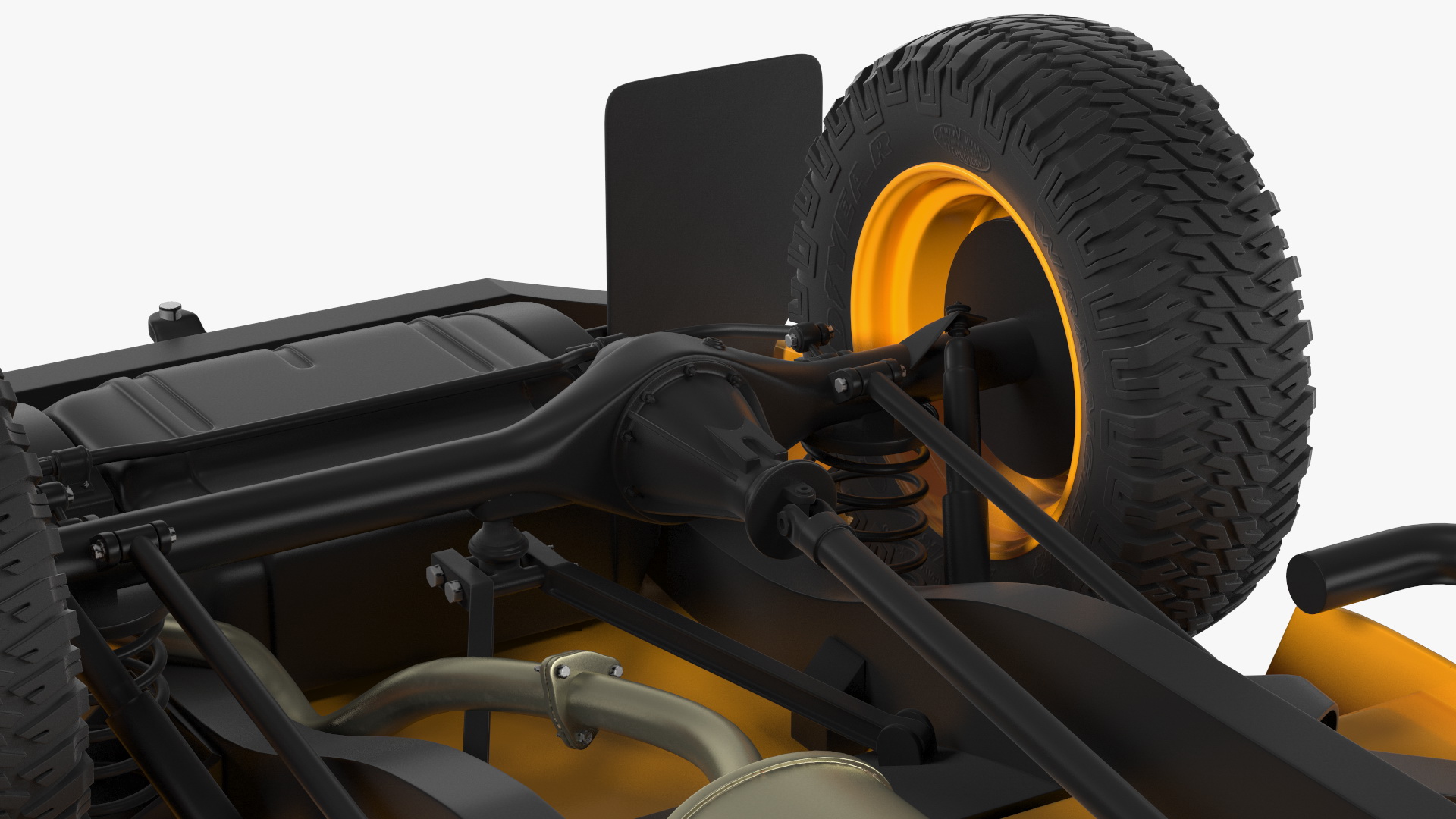 Land Rover Defender Clean Exterior Only 3D model