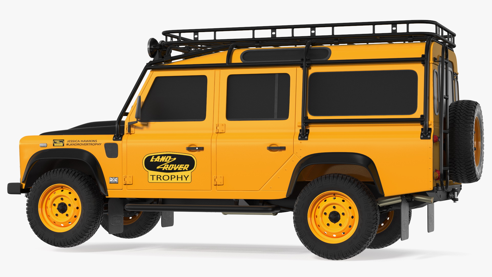 Land Rover Defender Clean Exterior Only 3D model