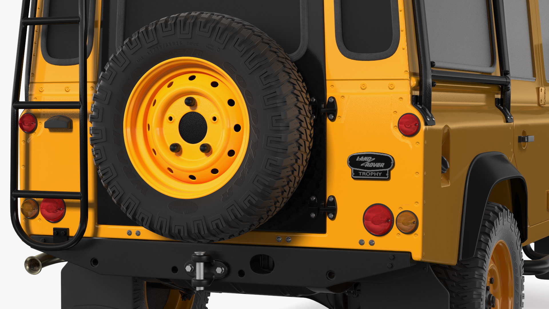 Land Rover Defender Clean Exterior Only 3D model