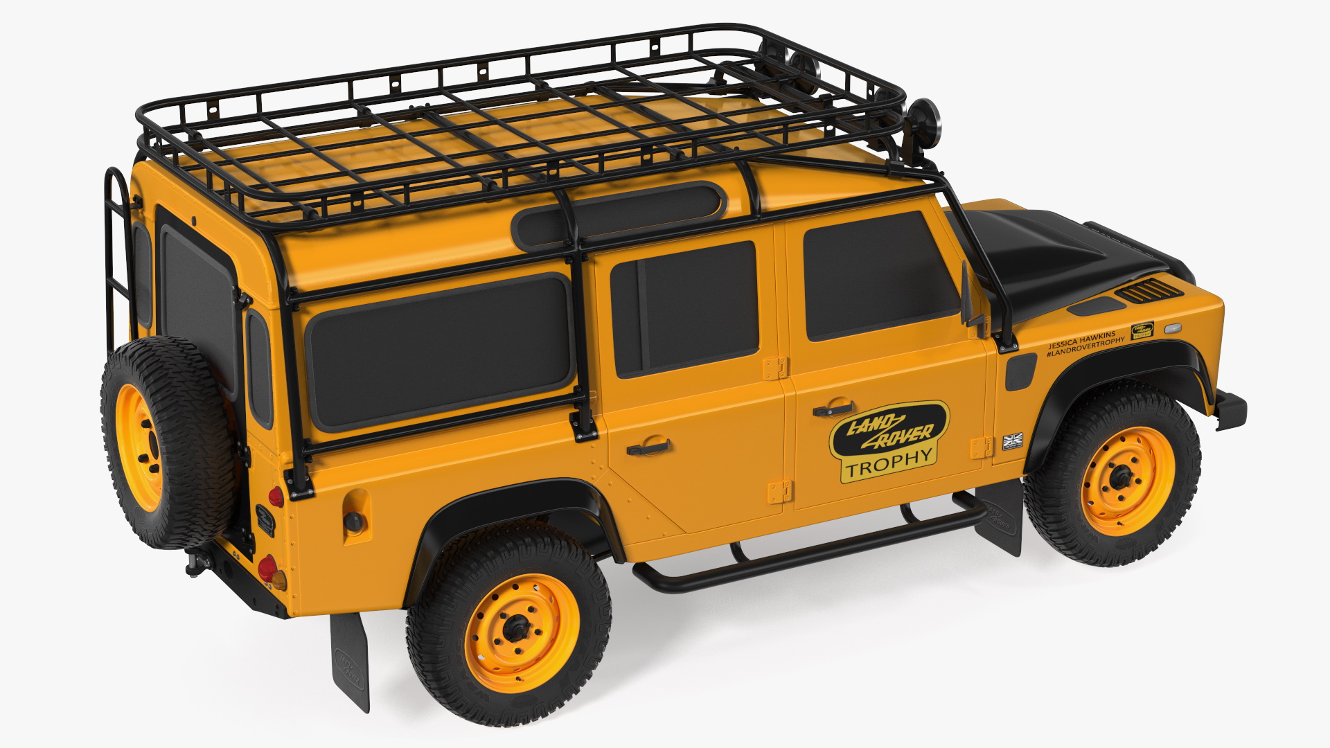 Land Rover Defender Clean Exterior Only 3D model