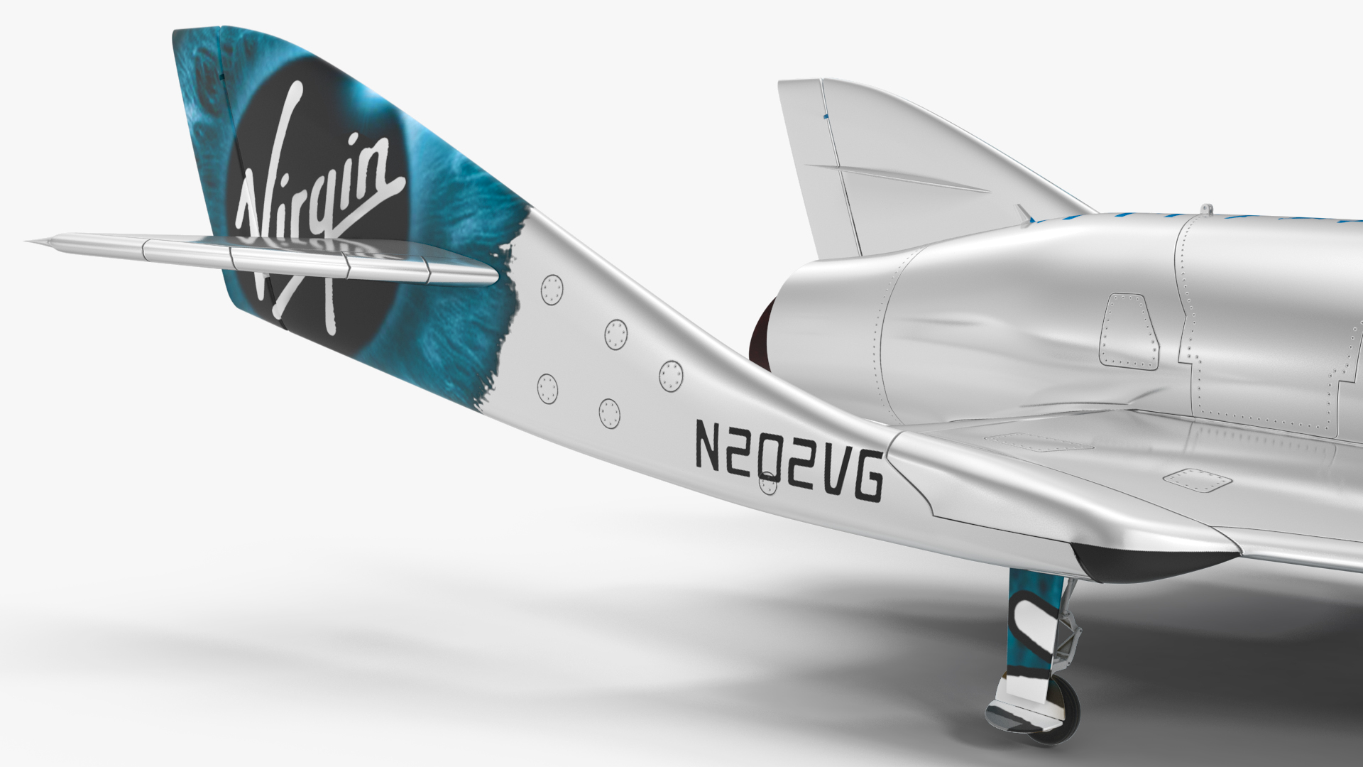 3D VSS Imagine Virgin Galactic SpaceShip III