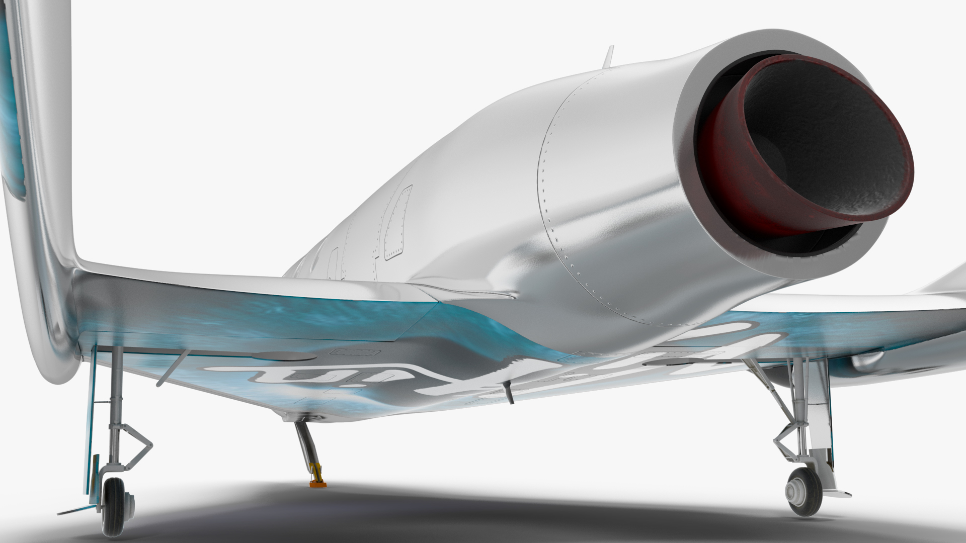 3D VSS Imagine Virgin Galactic SpaceShip III