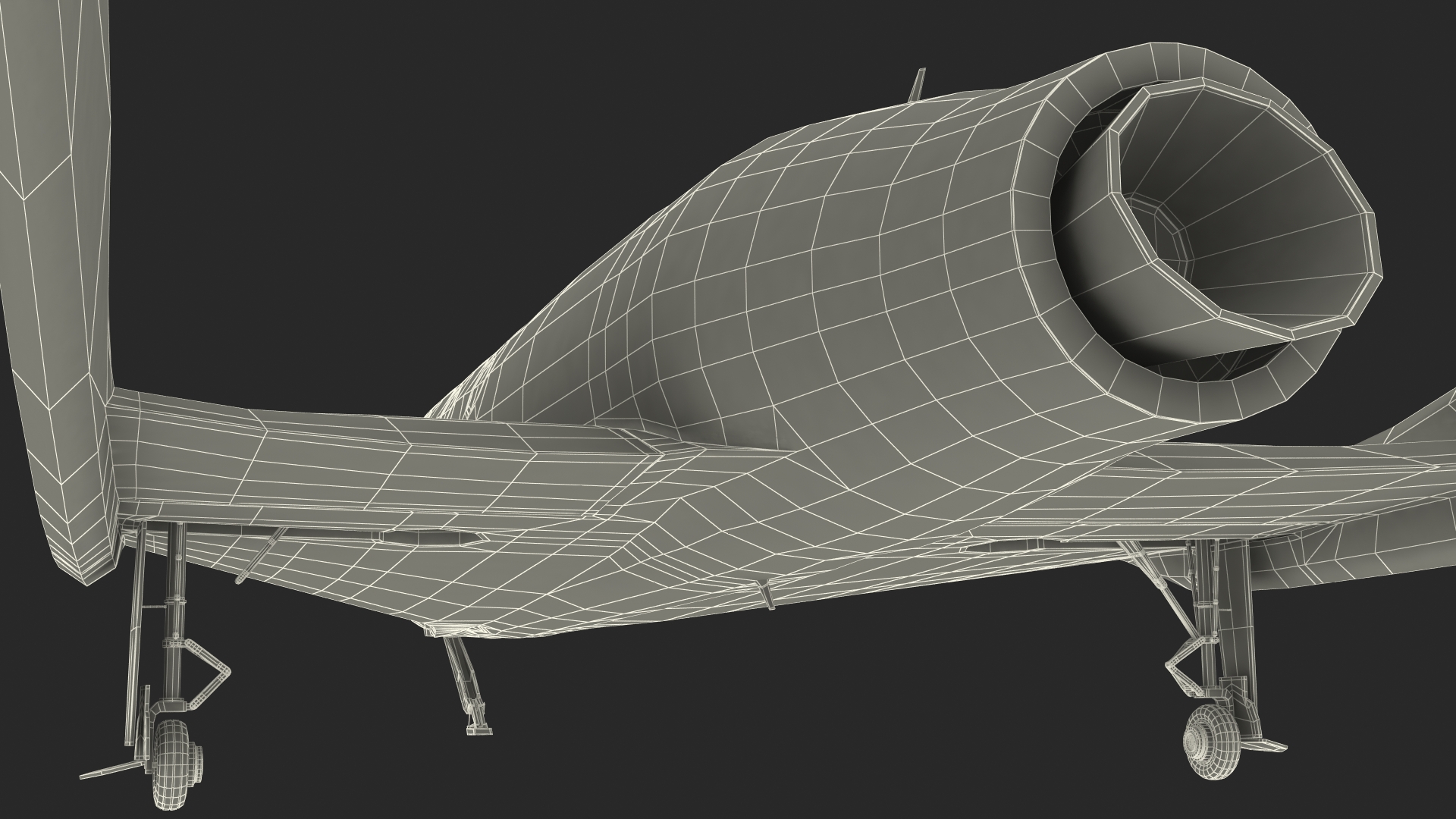 3D VSS Imagine Virgin Galactic SpaceShip III