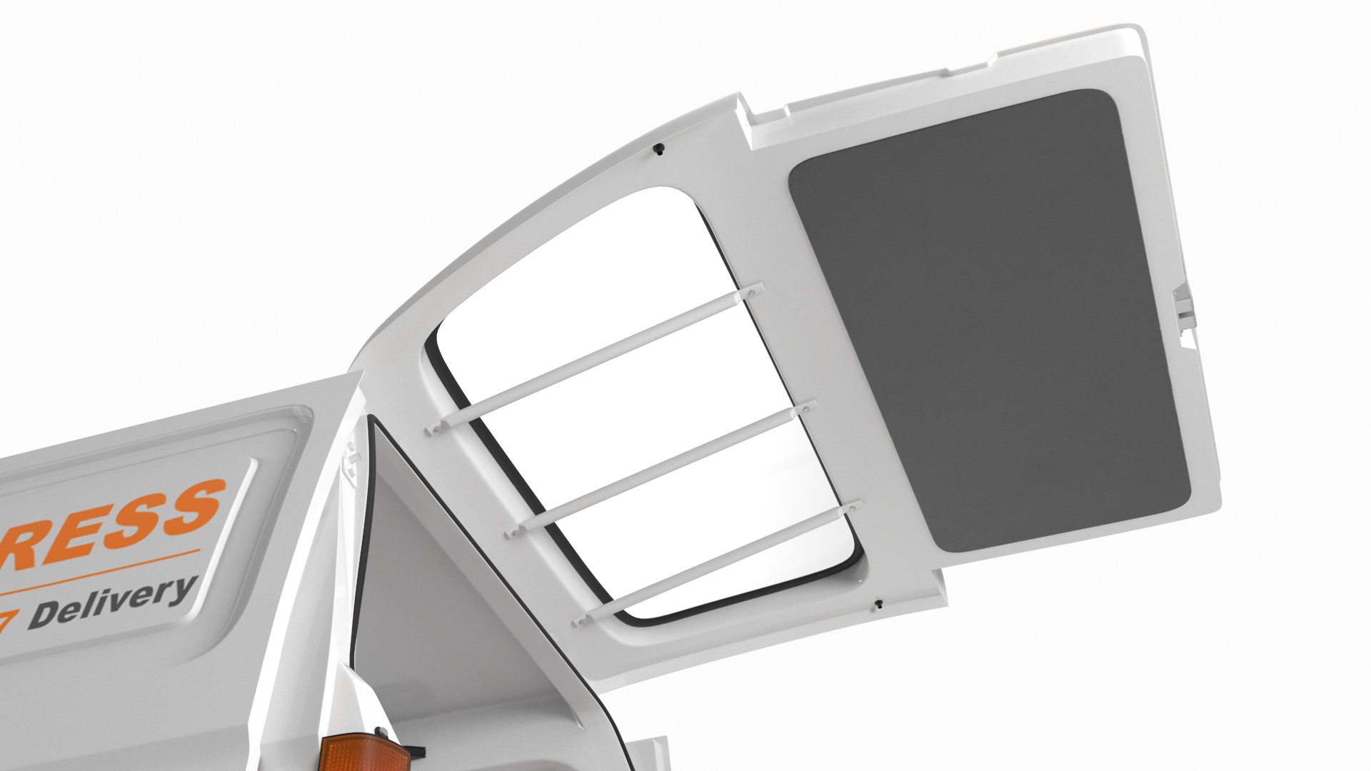 3D Suzuki Super Carry Express Delivery Van Rigged