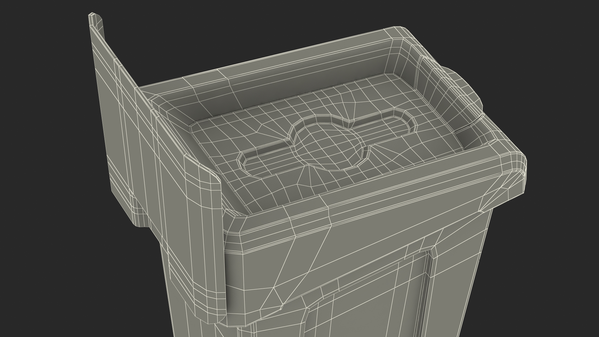 3D Compost Organic Waste Container