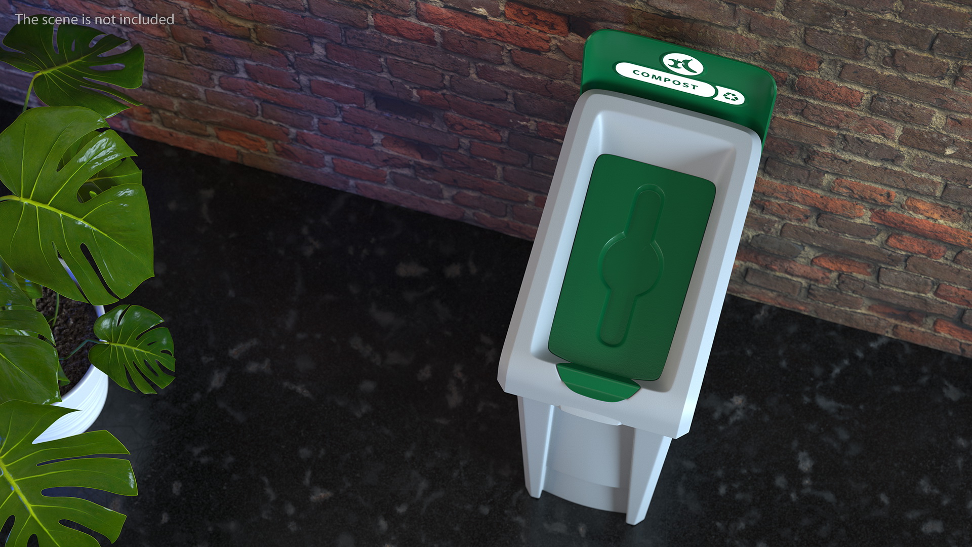 3D Compost Organic Waste Container