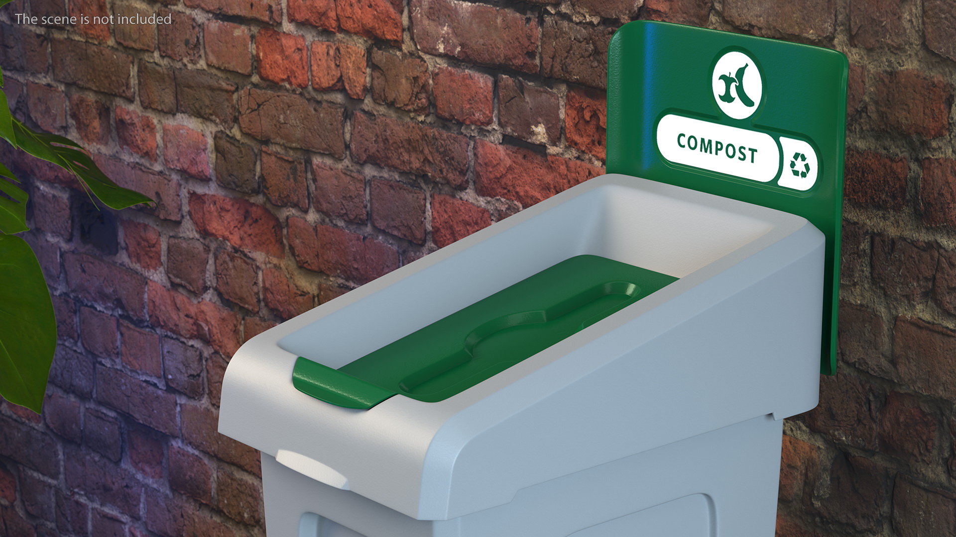 3D Compost Organic Waste Container