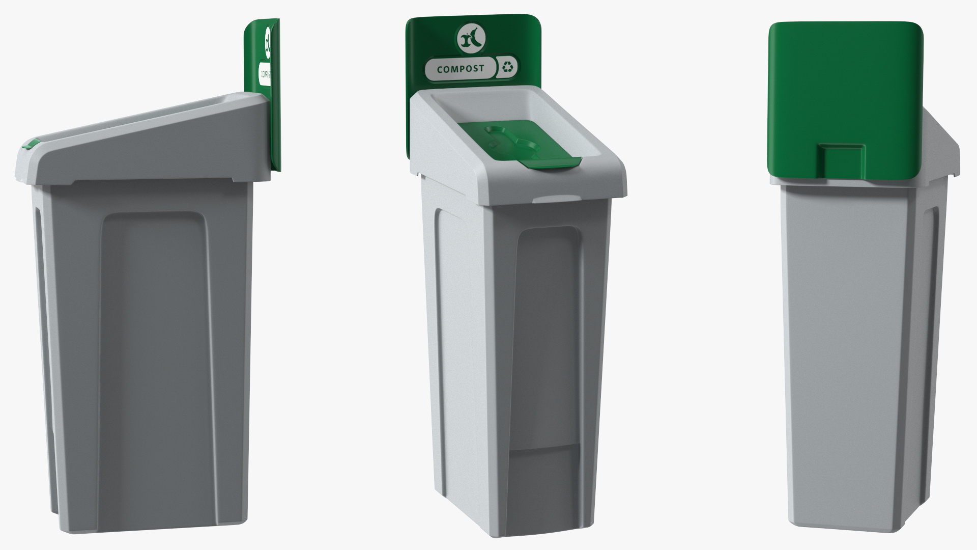 3D Compost Organic Waste Container