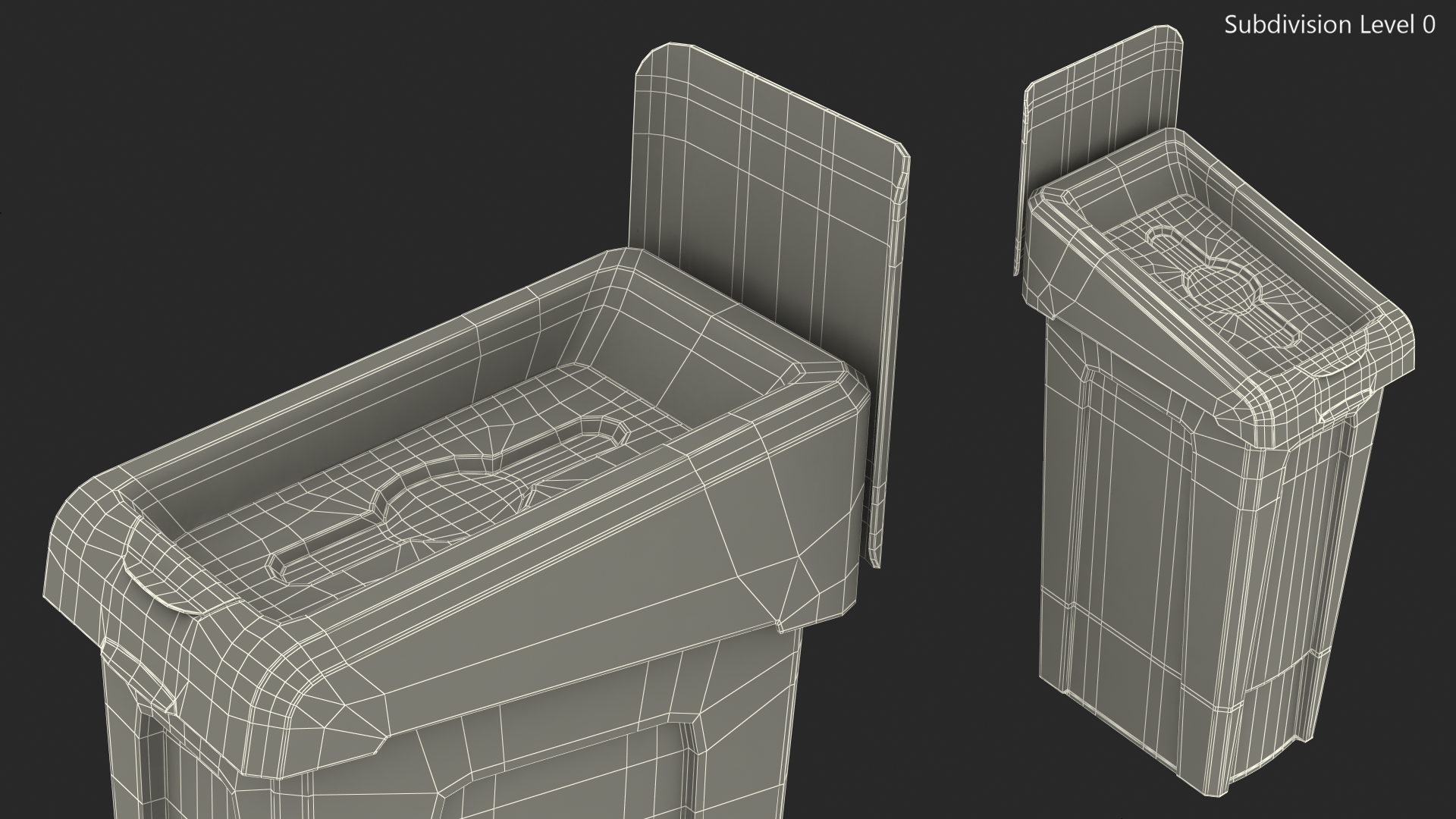 3D Compost Organic Waste Container