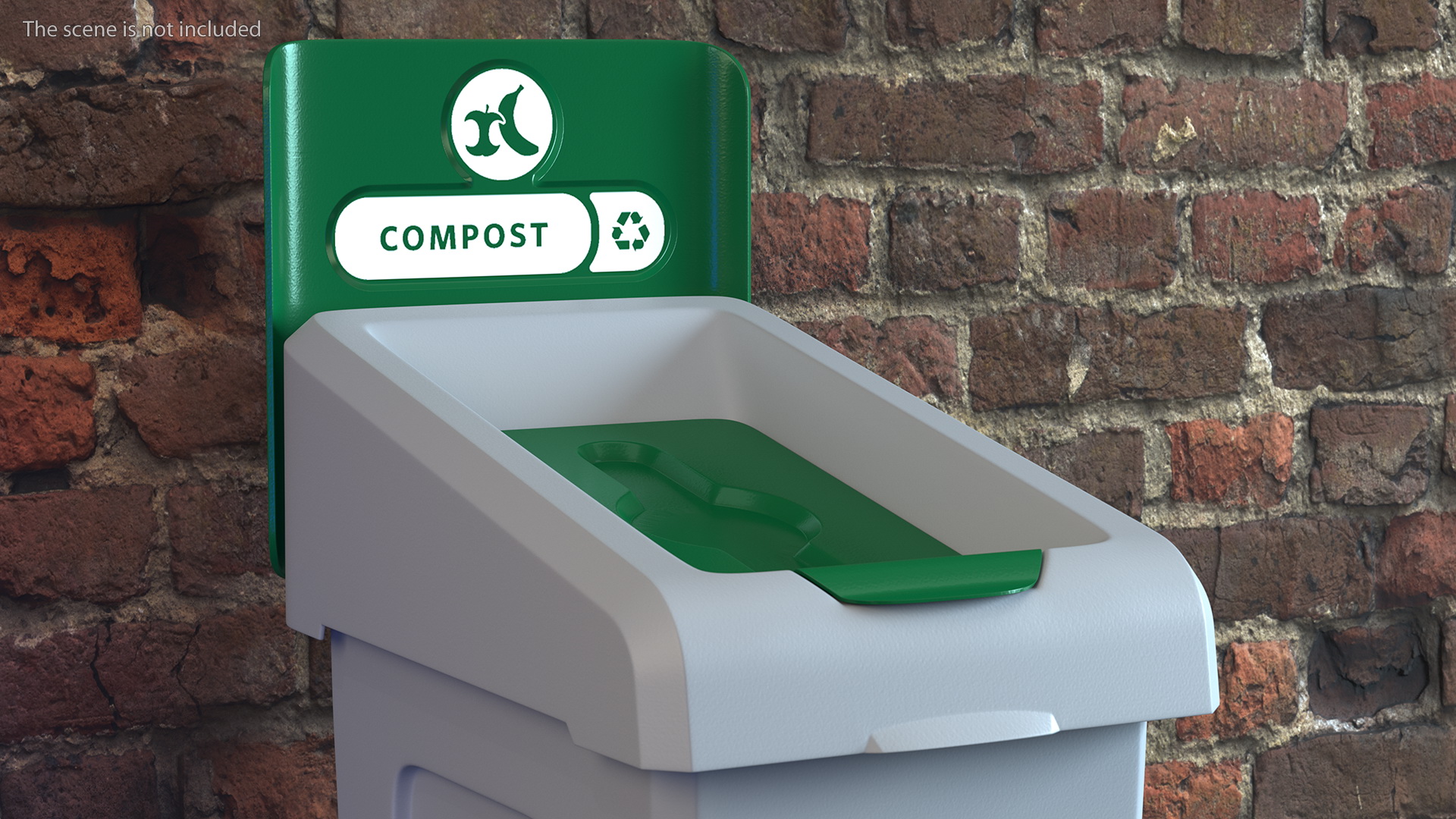 3D Compost Organic Waste Container