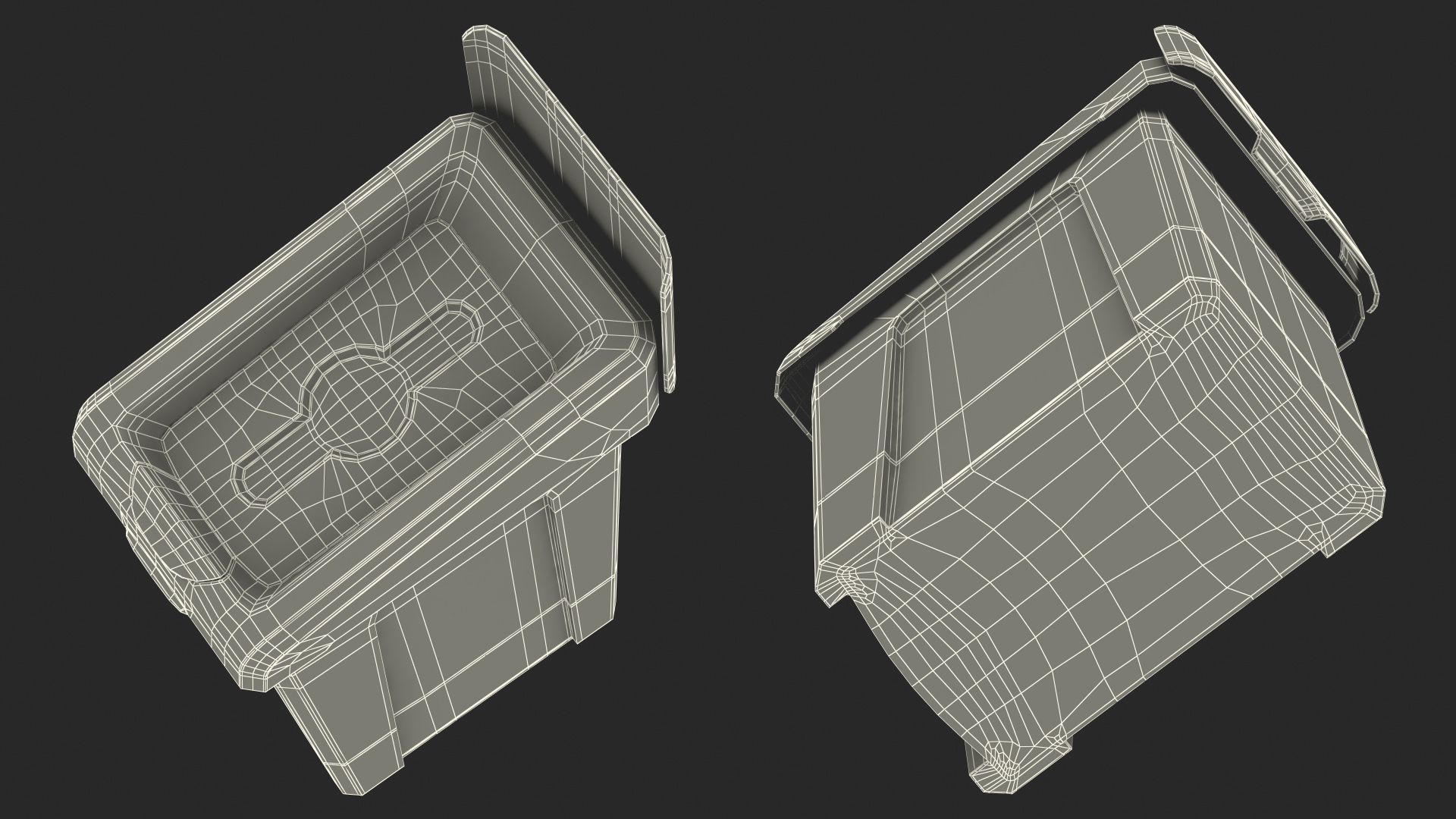 3D Compost Organic Waste Container