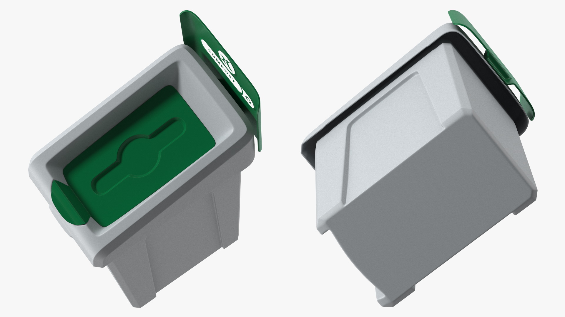 3D Compost Organic Waste Container