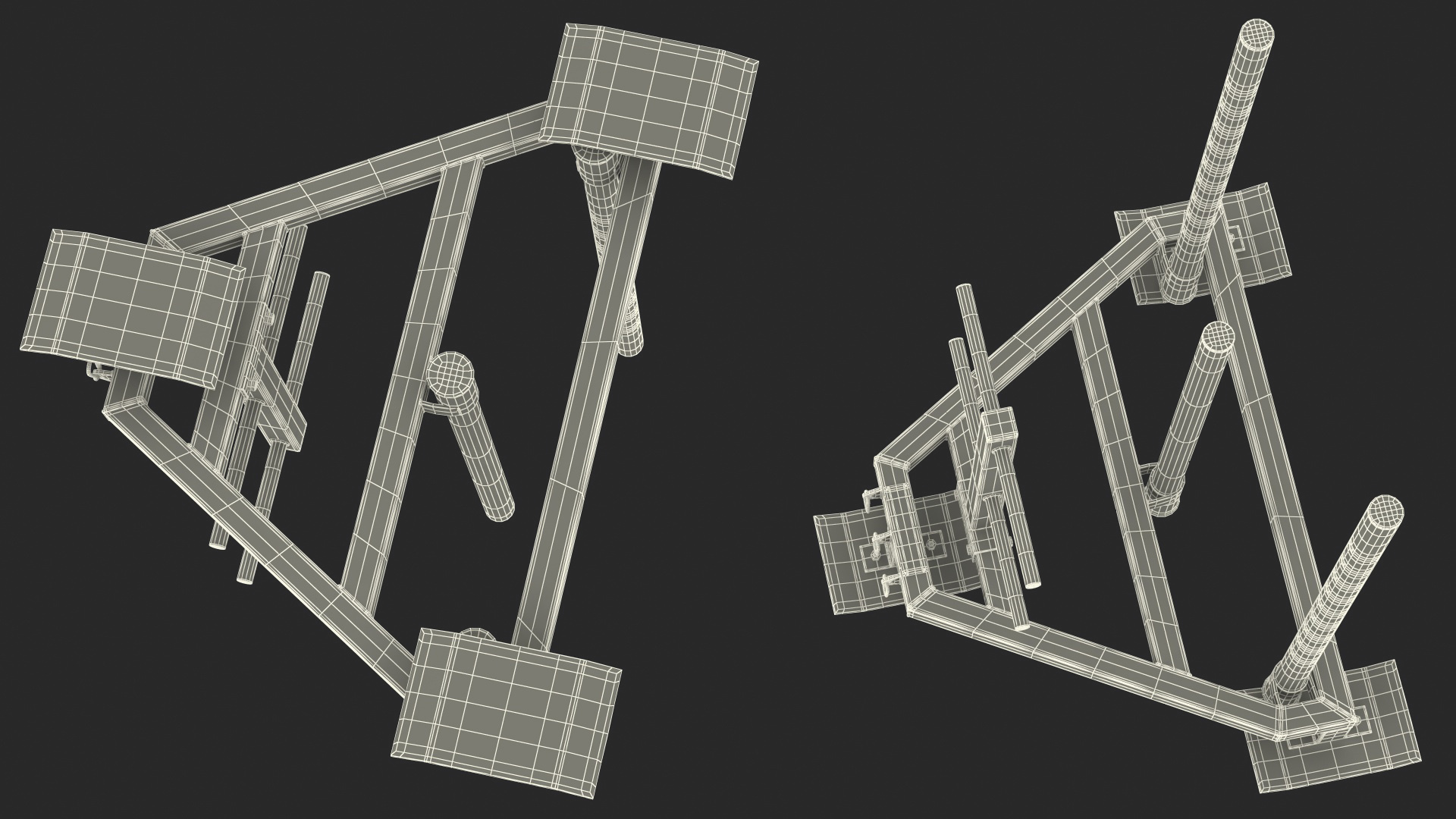 3D model Armortech Heavy Duty 3 Post Prowler Sled