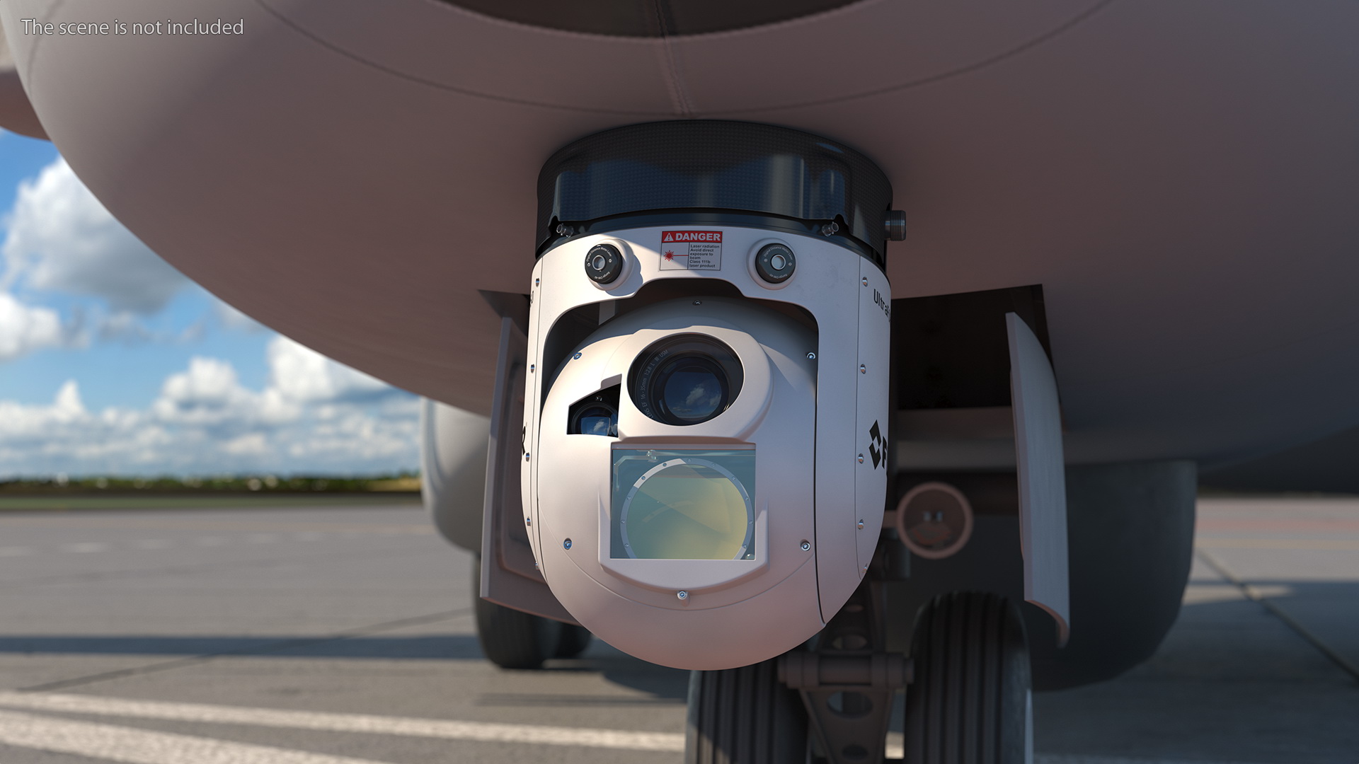 3D UltraForce 350 HD Compact Multisensor Gyro Stabilized Surveillance System model