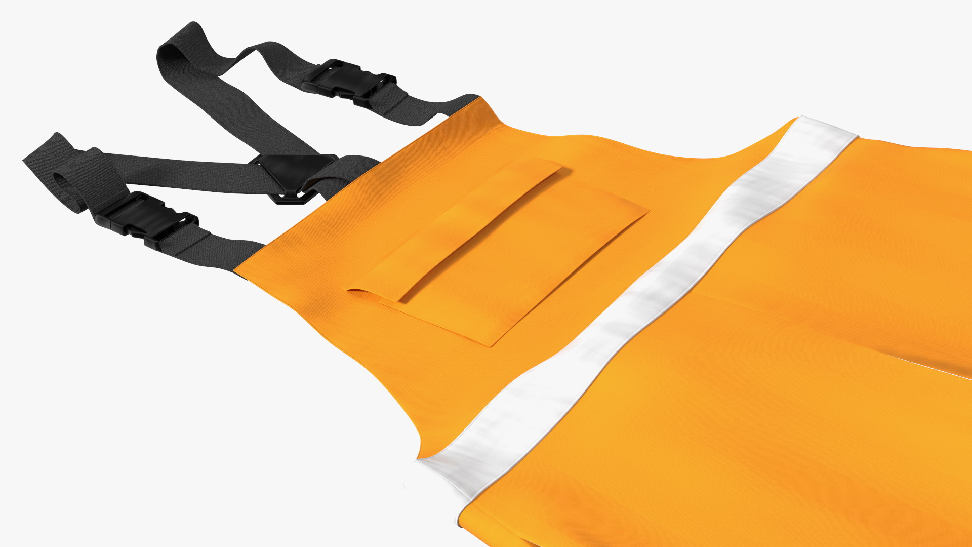 3D Safety Rain Overalls High Visibility