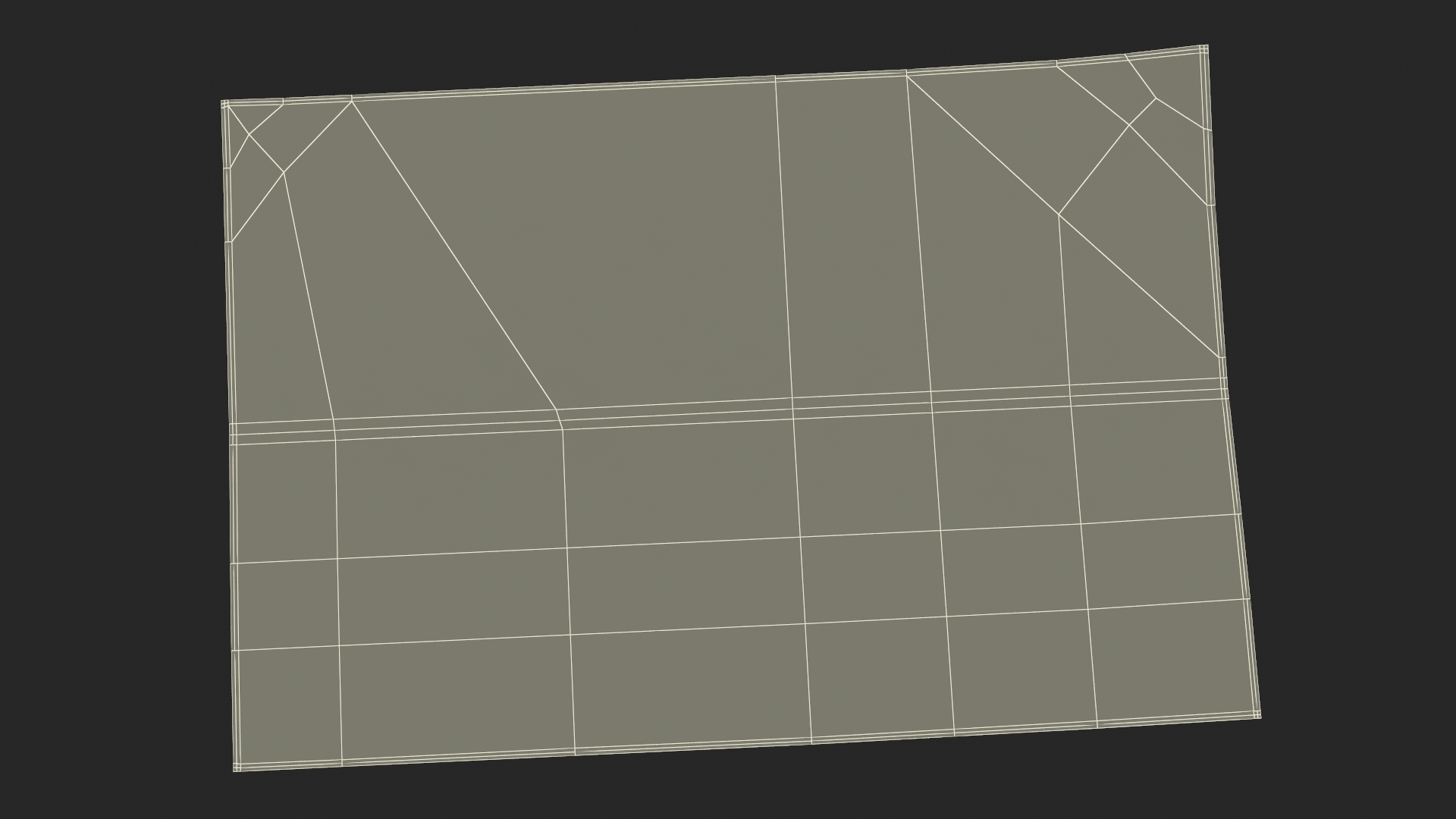 3D Wavy Paper Sheet