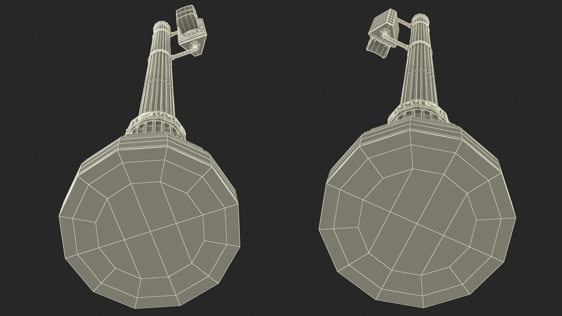 Traffic Signal Pole 3D model