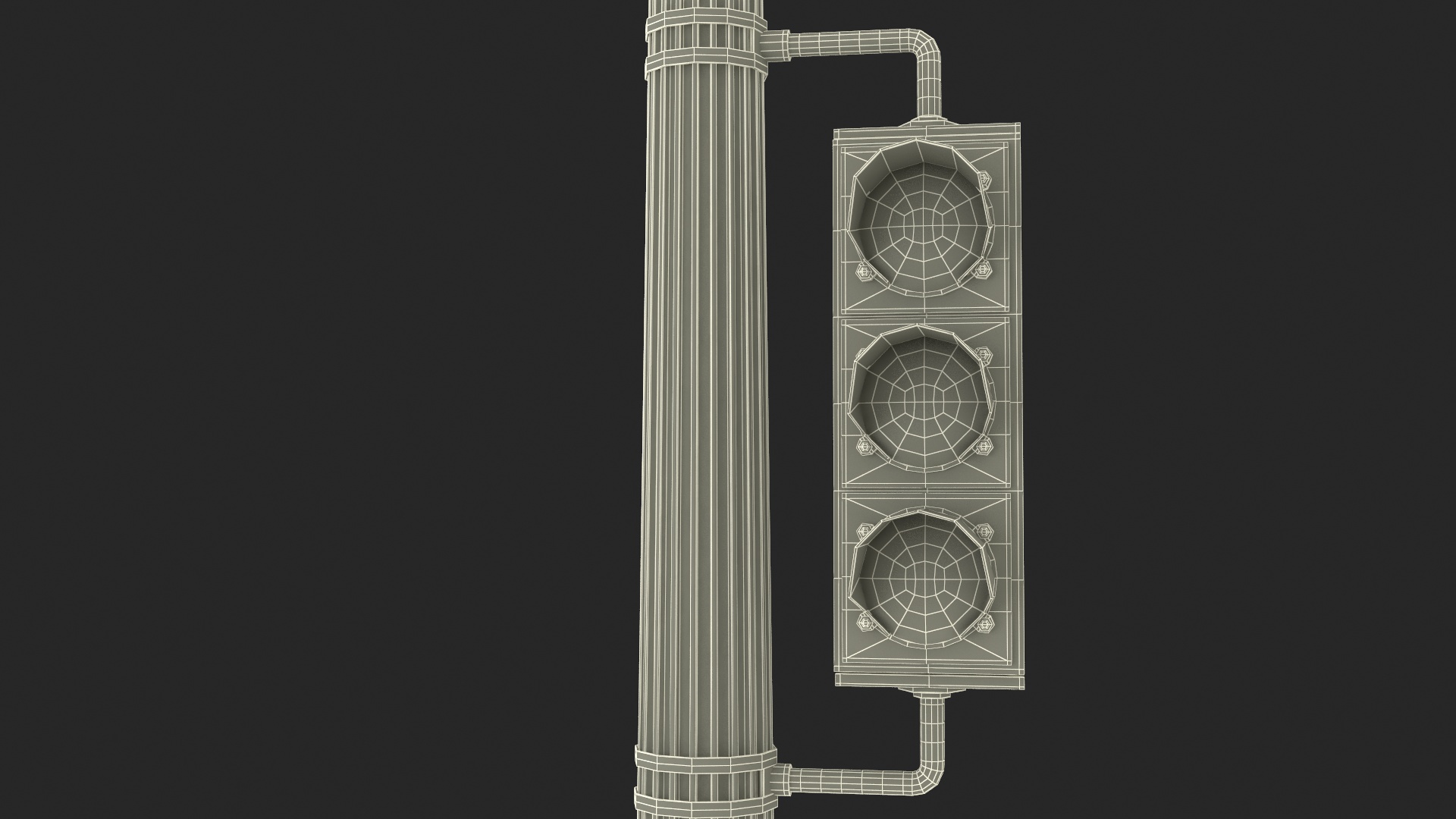 Traffic Signal Pole 3D model
