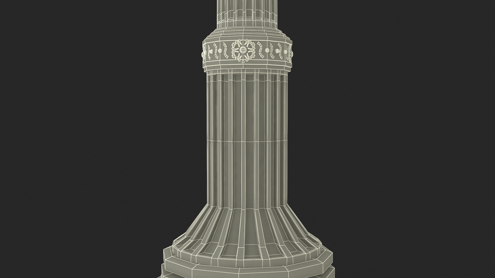 Traffic Signal Pole 3D model